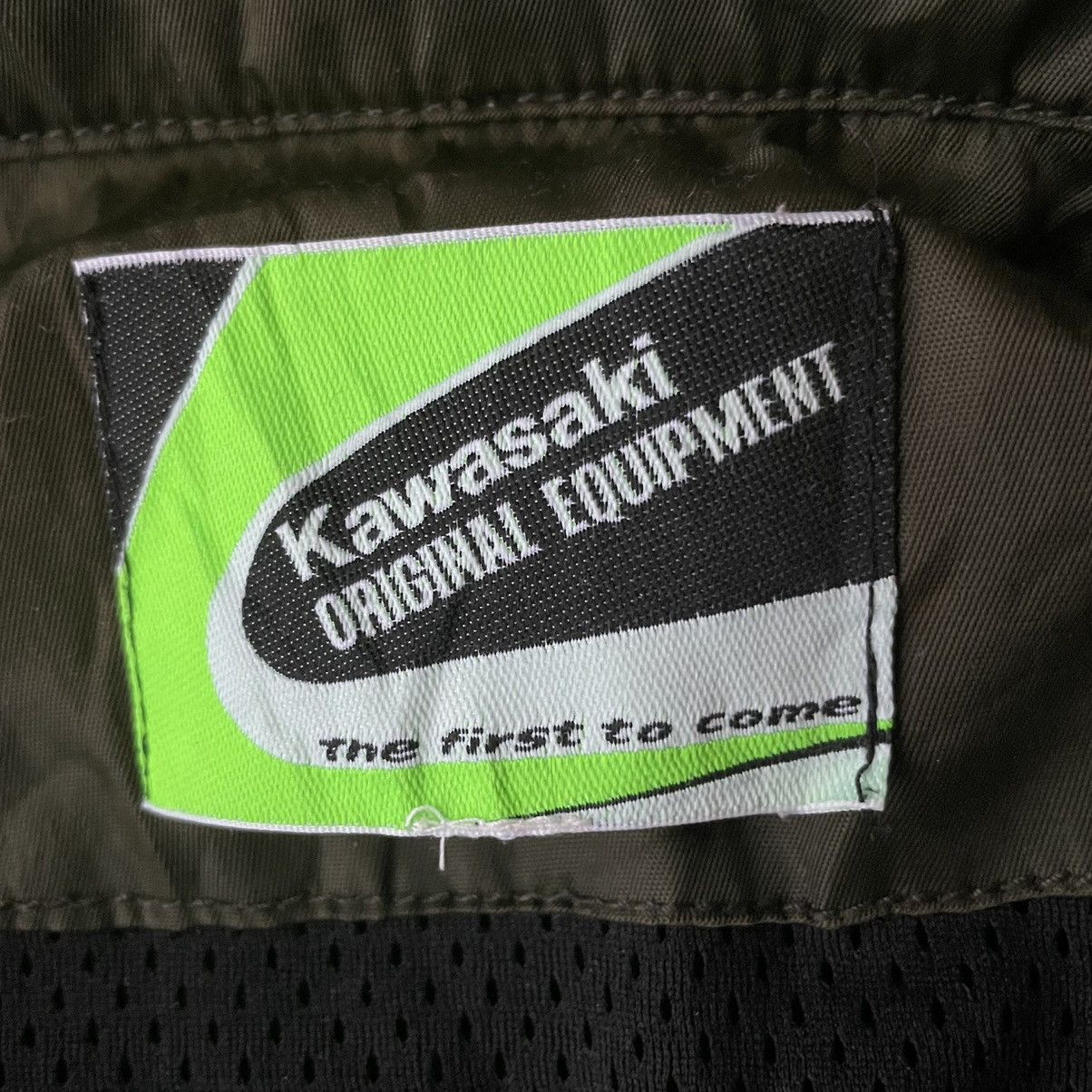 Sports Specialties Kawasaki Sunfaded Flight Bomber Racing Jacket Size US L / EU 52-54 / 3 - 21 Thumbnail
