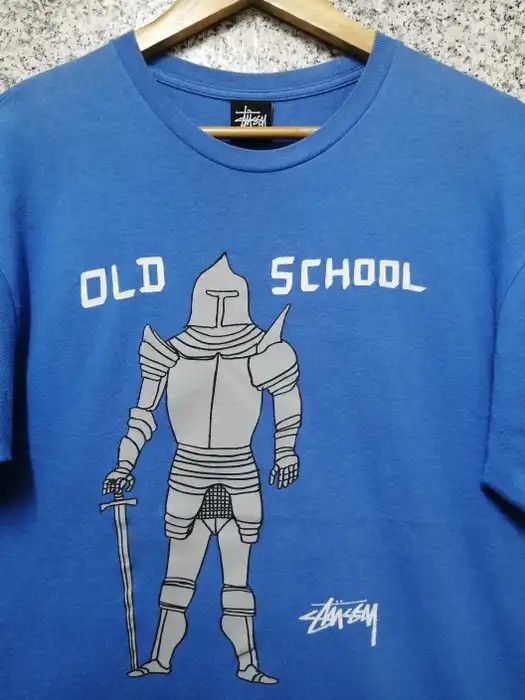Stussy stussy X David Shrigley Old School Armor Tee Size US M / EU 48-50 / 2 - 3 Thumbnail