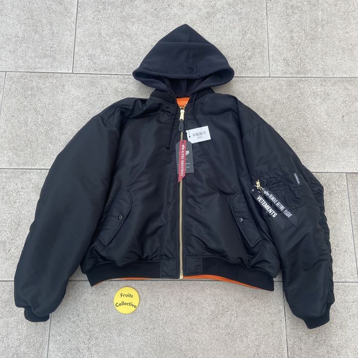 Vetements Vetements X Alpha Industries reversible MA-1 bomber