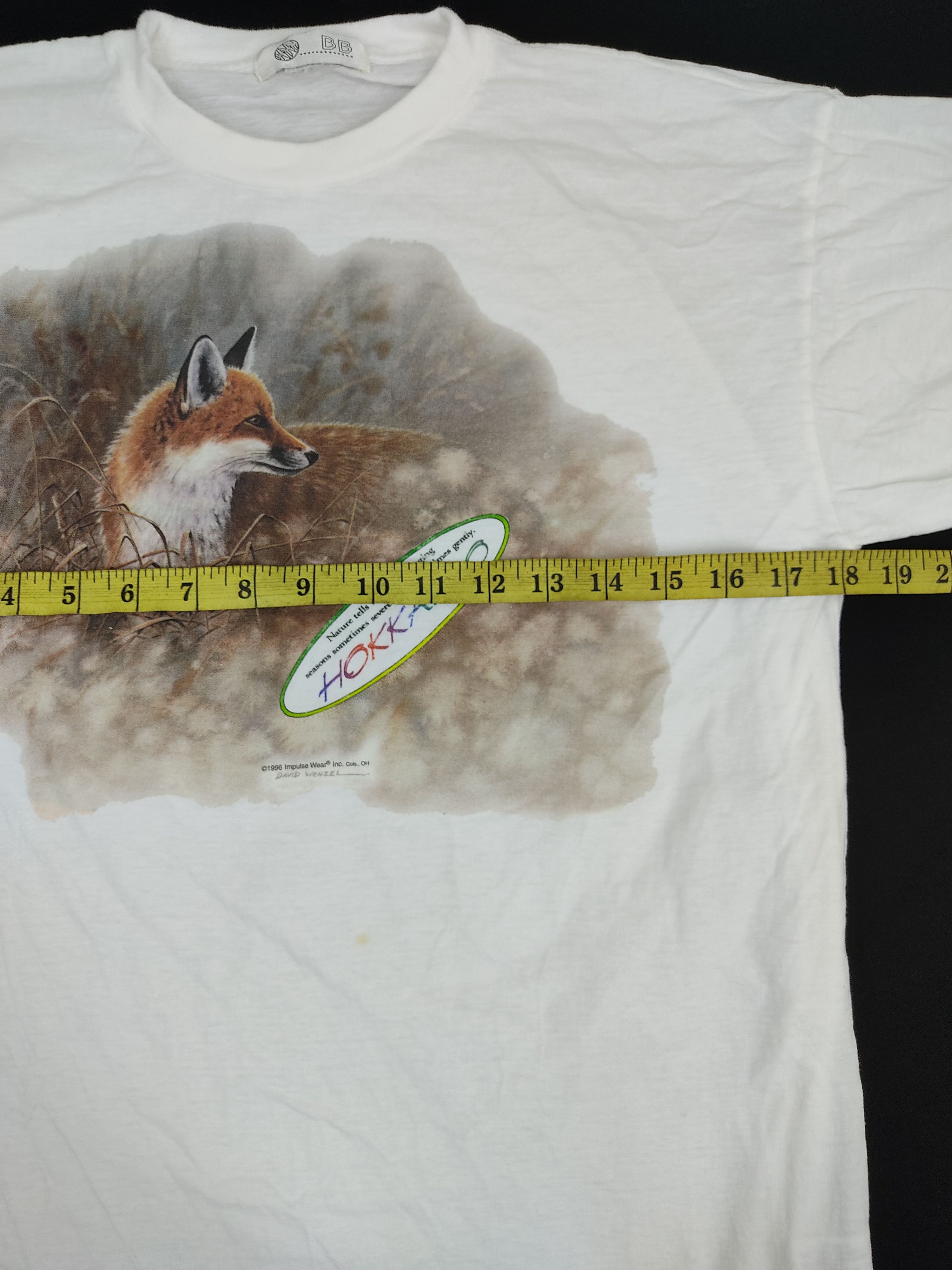 Impulse Impulse Wear Inc David Wenzel Photo Fox Printed Tee Size US S / EU 44-46 / 1 - 4 Thumbnail
