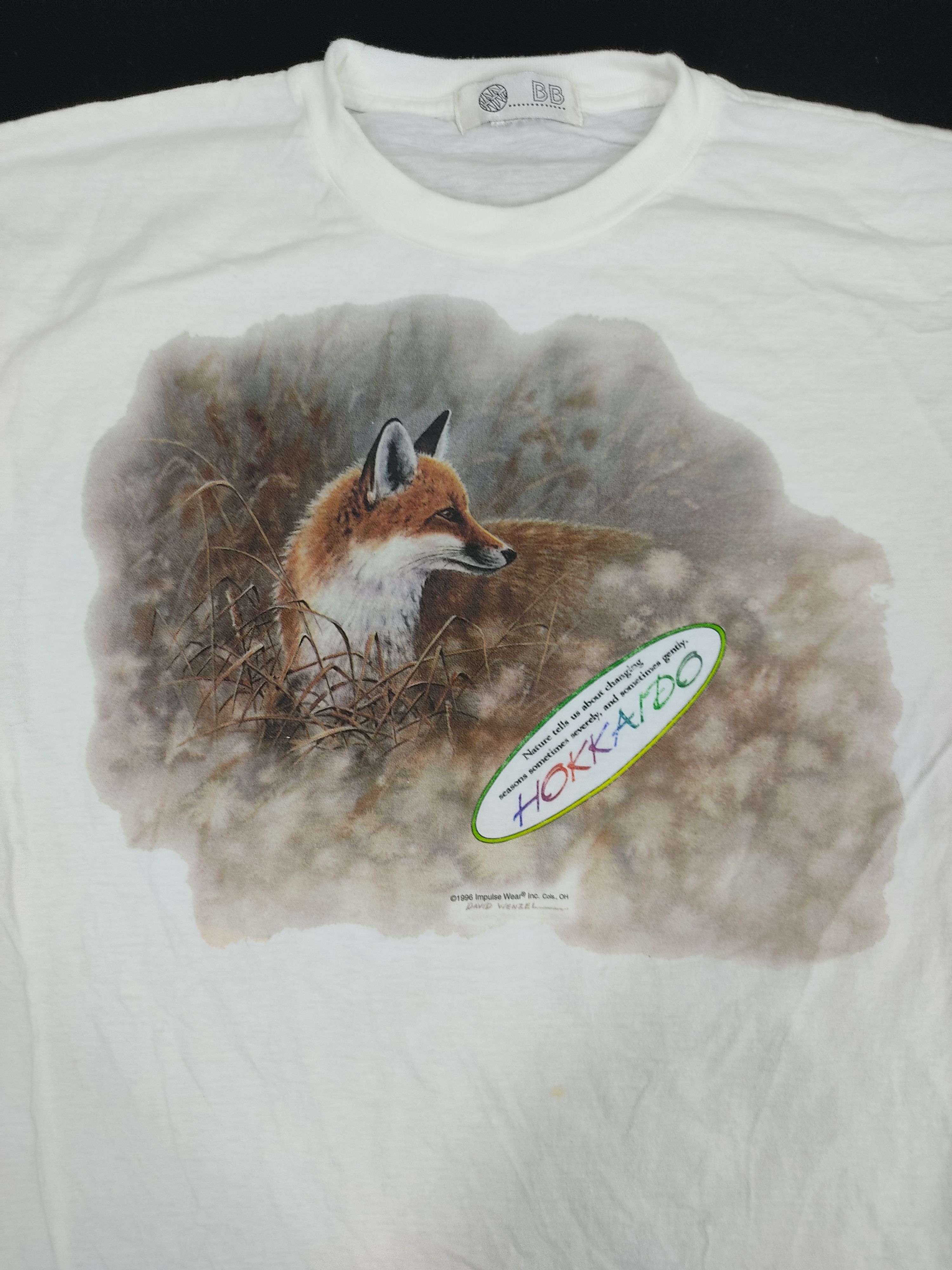 Impulse Impulse Wear Inc David Wenzel Photo Fox Printed Tee Size US S / EU 44-46 / 1 - 2 Thumbnail