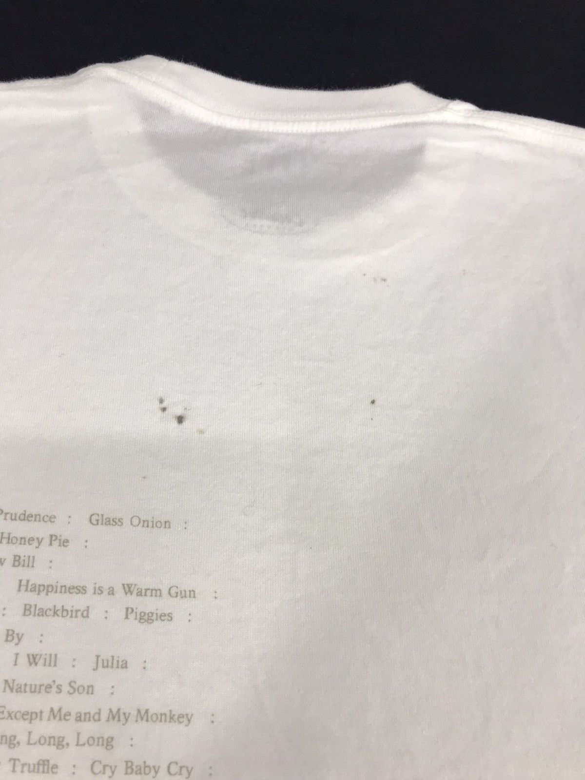 Band Tees The Beatles Capitol Records Songs List Band Unisex Size US S / EU 44-46 / 1 - 4 Thumbnail