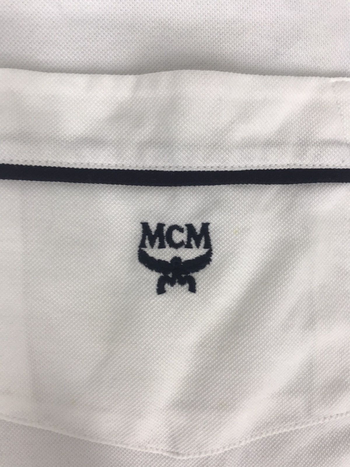 MCM Vintage MCM Legere Polo Tee Plain Classic Fashion Size US L / EU 52-54 / 3 - 8 Thumbnail