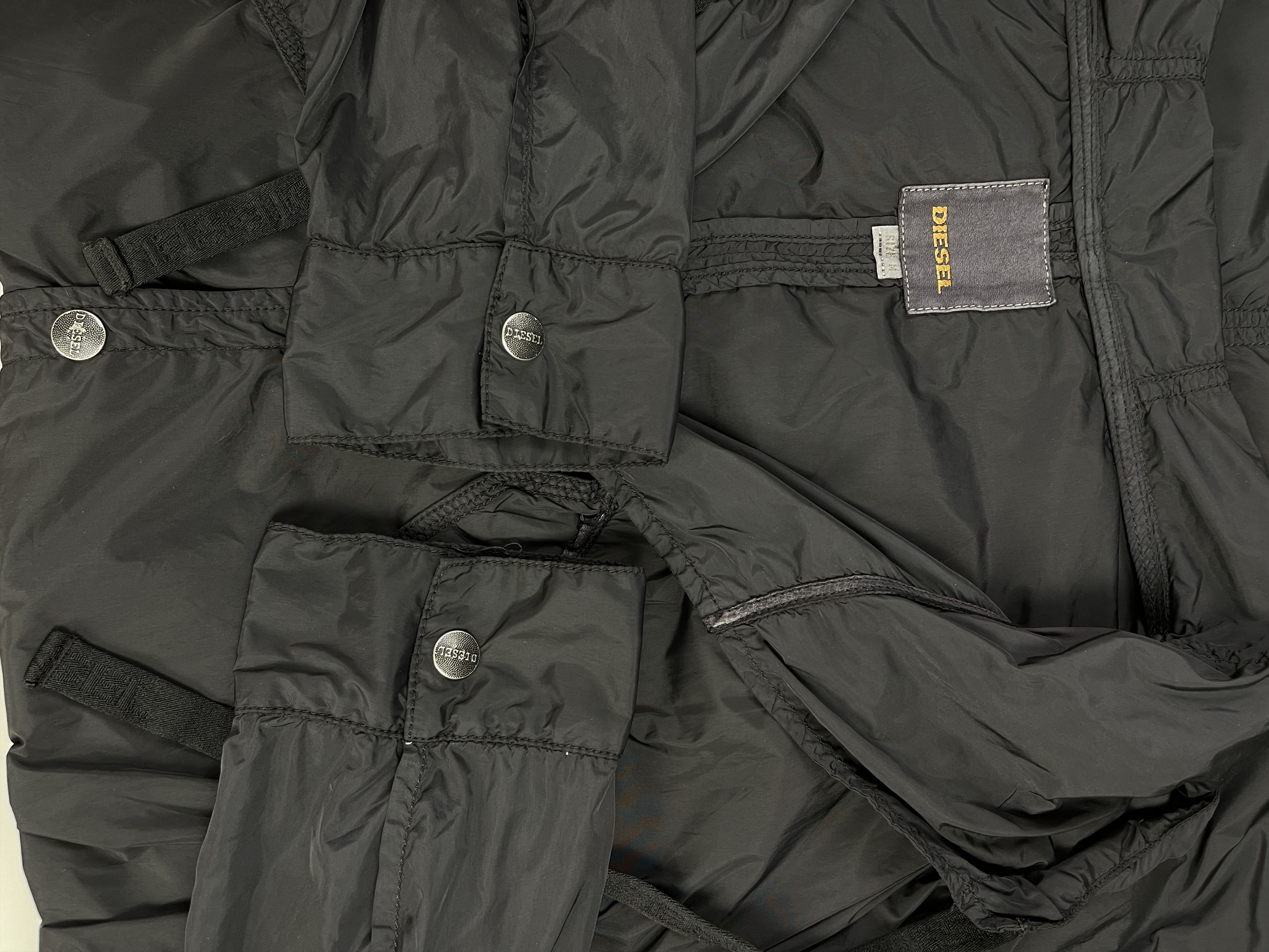 Diesel Women's DIESEL Fishtail Coat Jacket Archive Techwear Size M Size M / US 6-8 / IT 42-44 - 7 Thumbnail