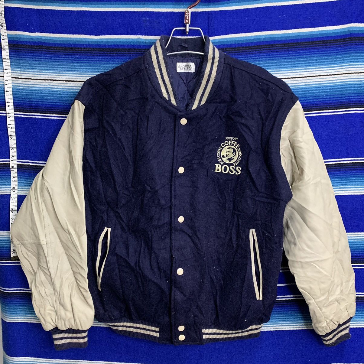 💥Vintage Coffee Boss Varsity Jacket