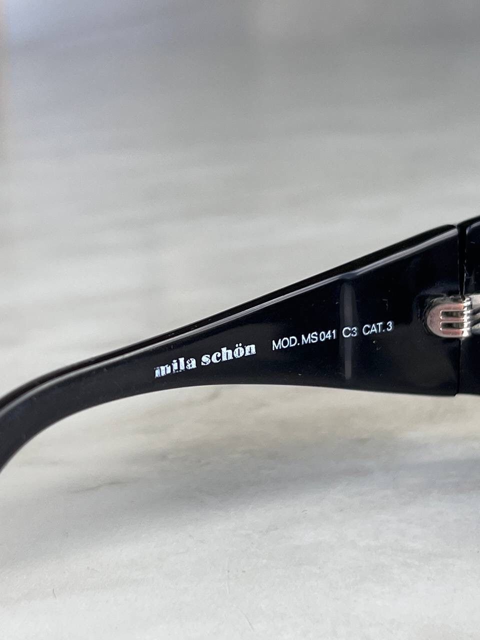 Mila Schon × Vintage Retro Y2K Italy Mila Schon Vintage Sunglasses Italy Eyewear Size ONE SIZE - 3 Thumbnail