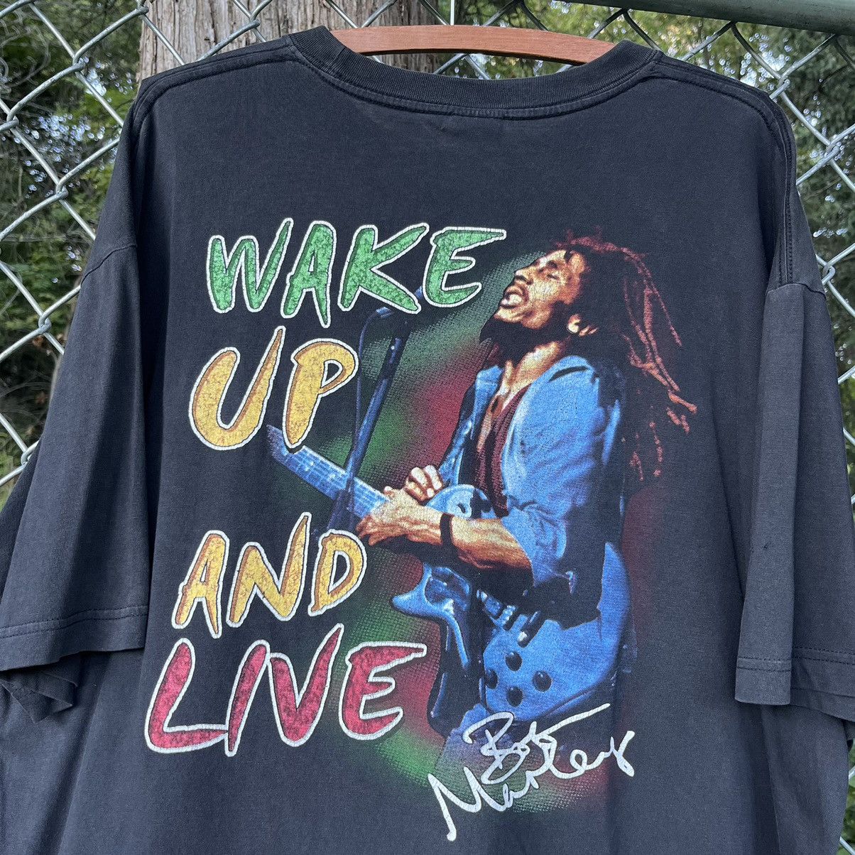 Rap Tees Vintage Rap Tee Bob Marley Bootleg T-Shirt Size XL 90s Size US XL / EU 56 / 4 - 1 Thumbnail