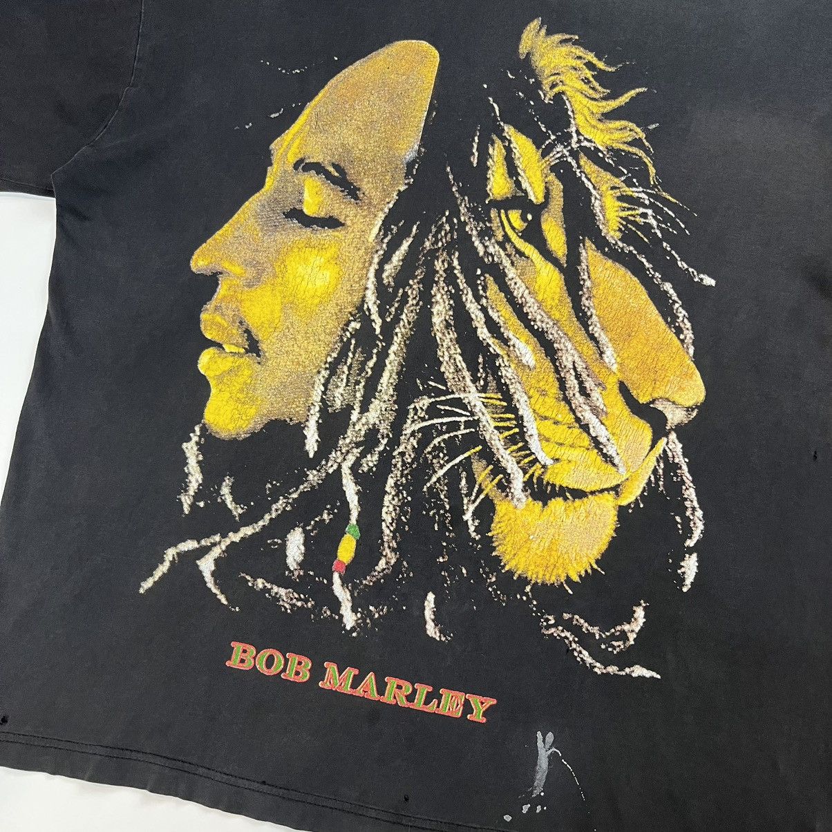 Rap Tees Vintage Rap Tee Bob Marley Bootleg T-Shirt Size XL 90s Size US XL / EU 56 / 4 - 6 Thumbnail