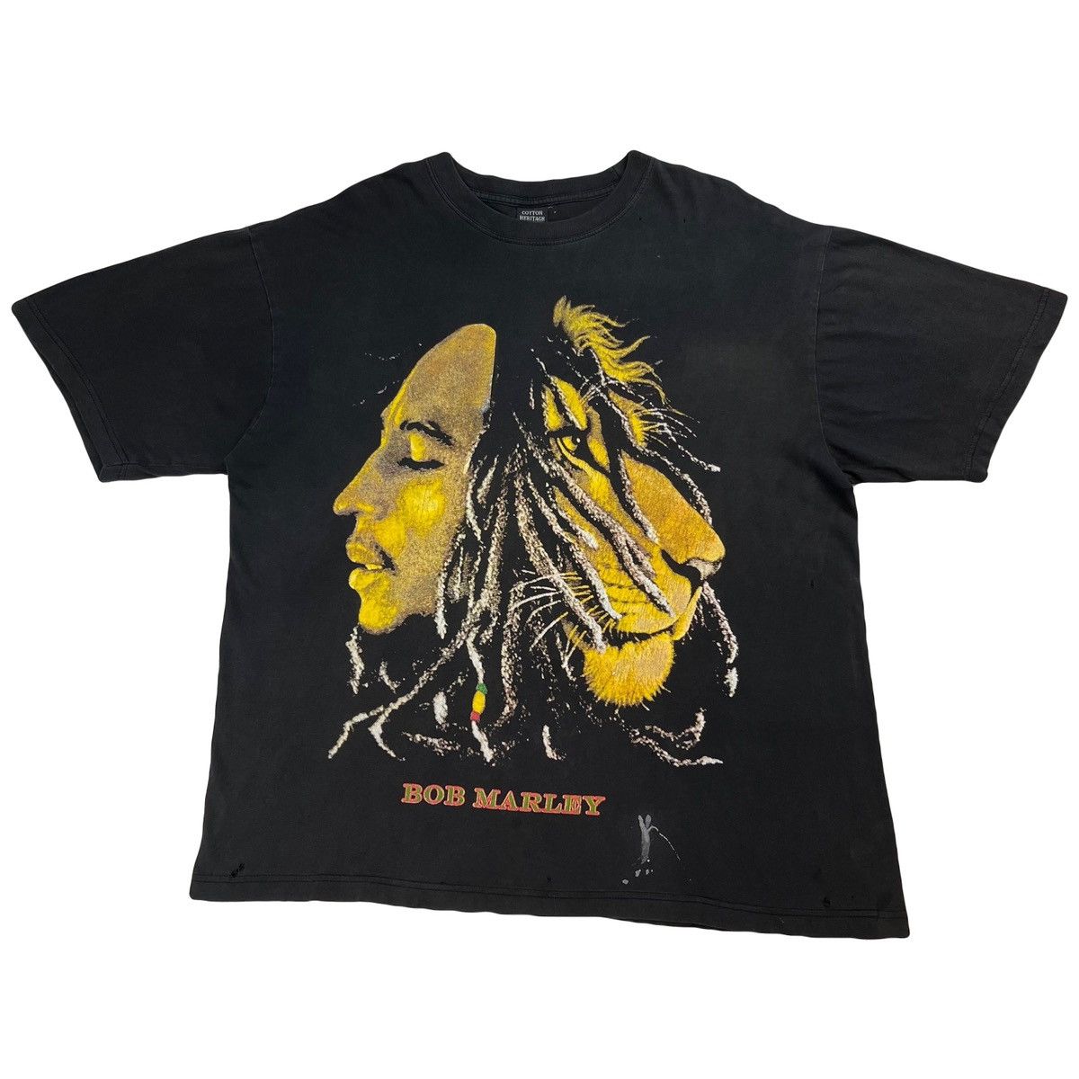 Rap Tees Vintage Rap Tee Bob Marley Bootleg T-Shirt Size XL 90s Size US XL / EU 56 / 4 - 3 Thumbnail