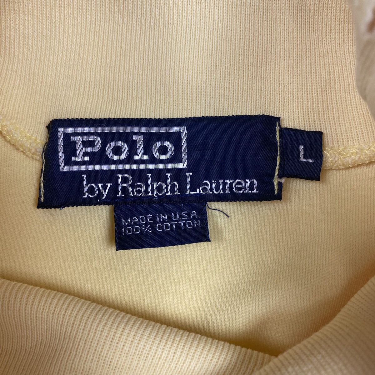 Polo Ralph Lauren Vintage Polo Ralph Lauren Turtle Neck Size L Size US L / EU 52-54 / 3 - 4 Thumbnail