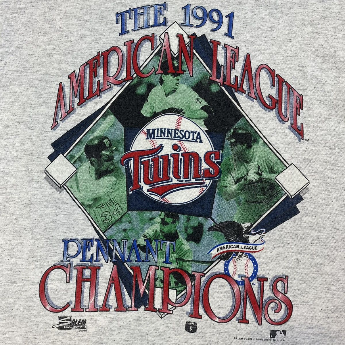 MLB Vintage Minnesota Twins Salem Sports T-Shirt Size M Size US M / EU 48-50 / 2 - 4 Thumbnail