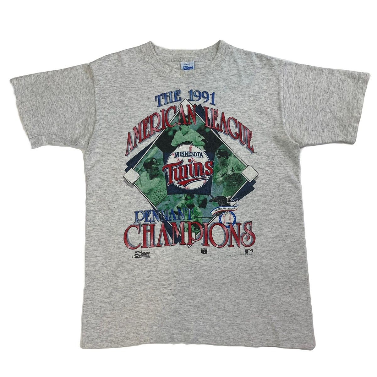 MLB Vintage Minnesota Twins Salem Sports T-Shirt Size M Size US M / EU 48-50 / 2 - 1 Thumbnail