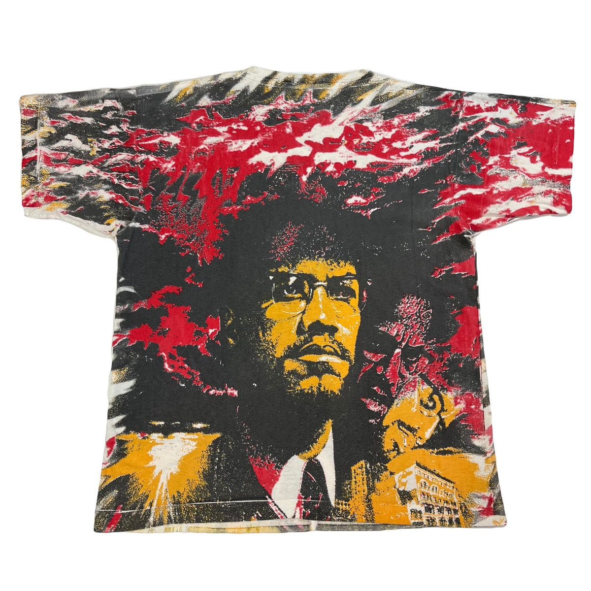 Vintage Vintage Malcolm X All Over Print T-Shirt Size XL Size US XL / EU 56 / 4 - 2 Thumbnail