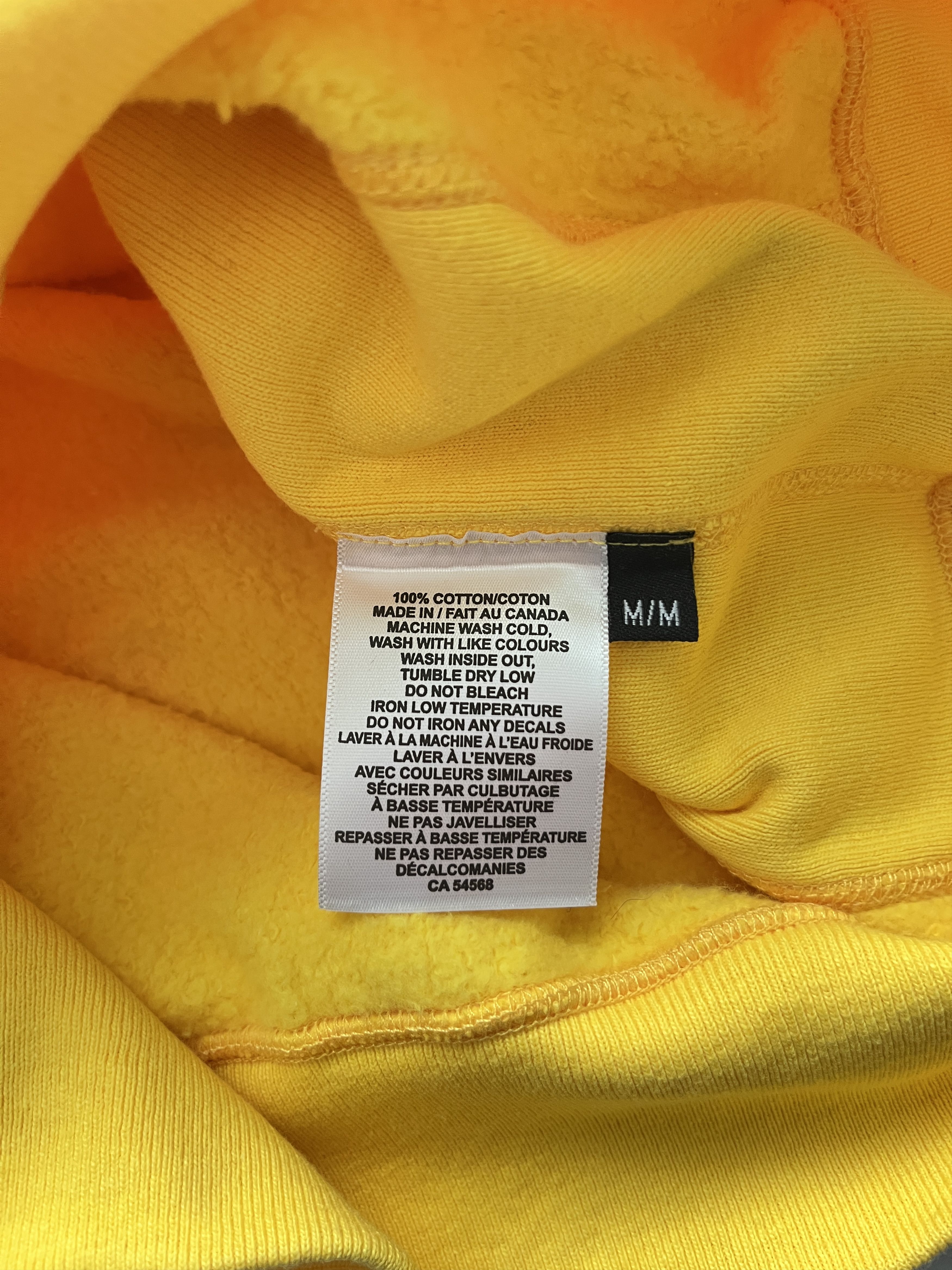 BIANCA CHANDON ⚡️QUICK SALE⚡️Bianca Chandon Yellow Lover Hoodie Size US M / EU 48-50 / 2 - 4 Thumbnail