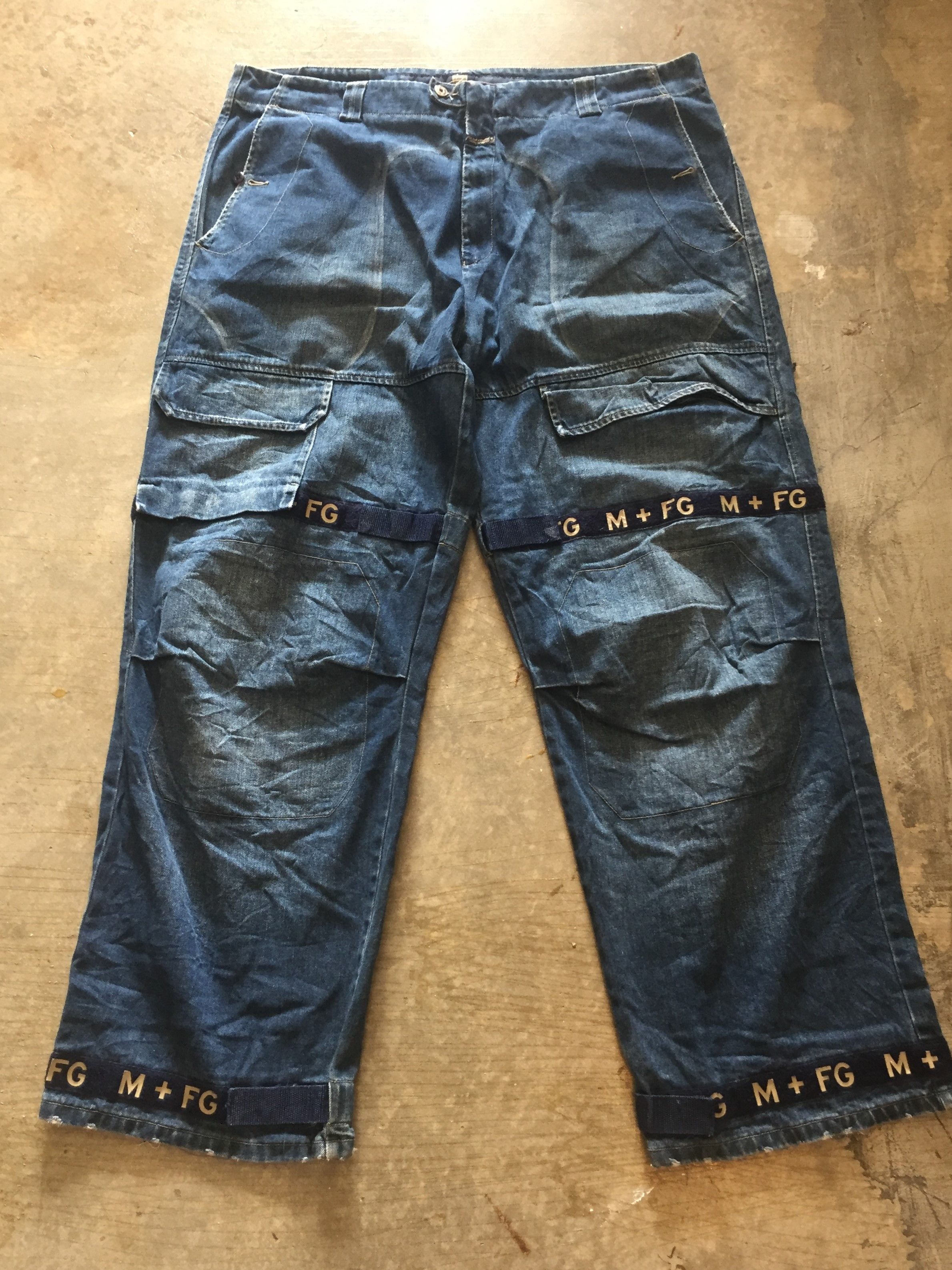パンツ \"MARITHE FRANCOIS GIRBAUD\" Bondage Pants Early 2000s Marithe Francois Girbaud Bondage Cargo Pants