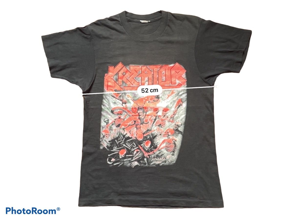 Band Tees × Vintage Vintage 1985 KREATOR Size US L / EU 52-54 / 3 - 1 Thumbnail