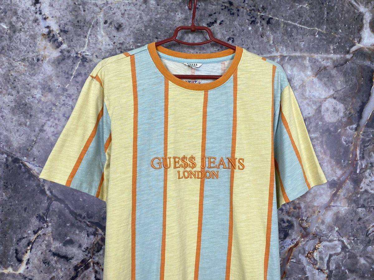 Guess Guess Jeans ASAP Rocky London Striped T Shirt Size M Size US M / EU 48-50 / 2 - 2 Thumbnail