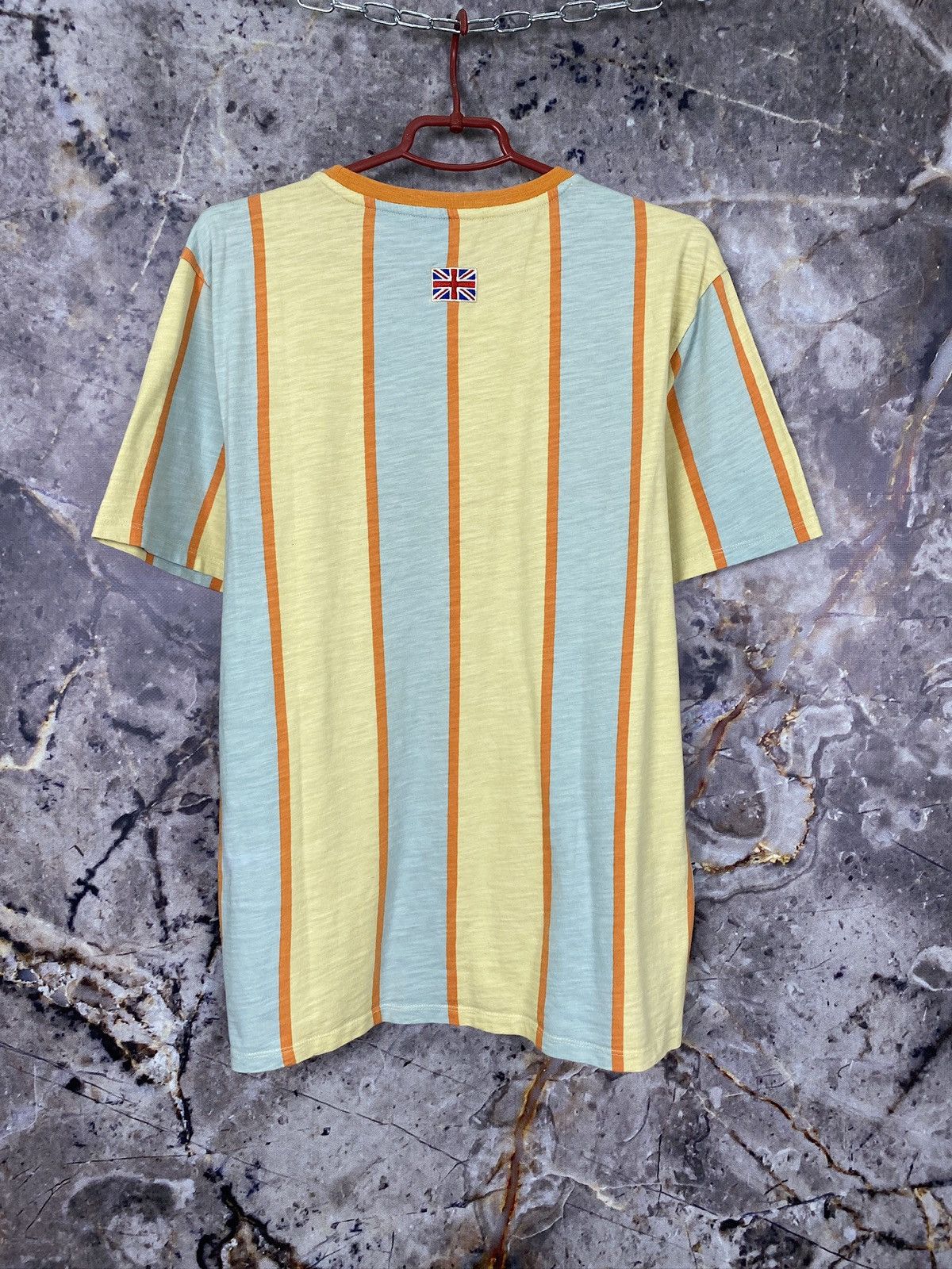 Guess Guess Jeans ASAP Rocky London Striped T Shirt Size M Size US M / EU 48-50 / 2 - 9 Thumbnail