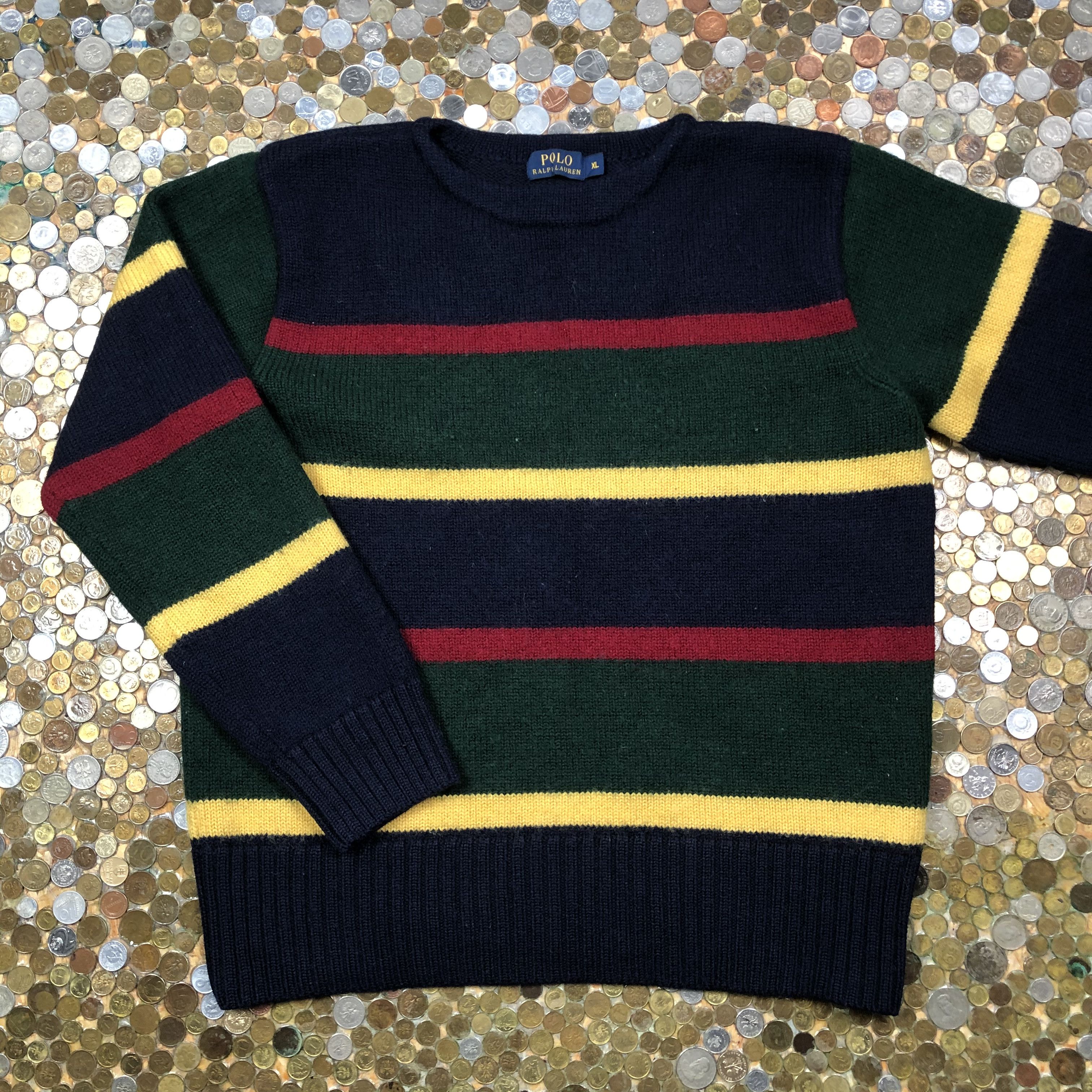 Polo Ralph Lauren Vintage Sweater 90's Wool Lane