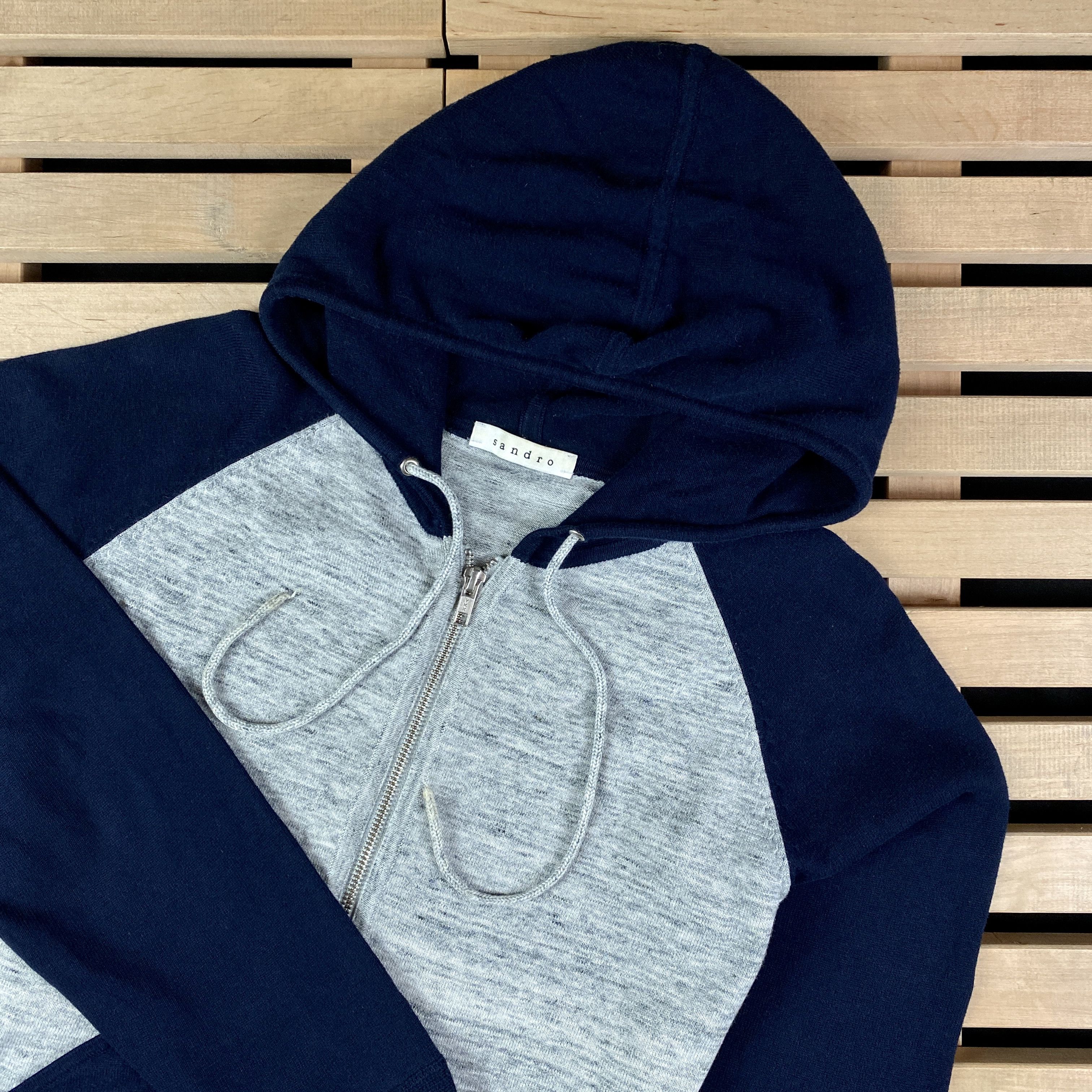 Sandro Mens Hoodies Full Zip Sandro Size S Size US S / EU 44-46 / 1 - 2 Thumbnail