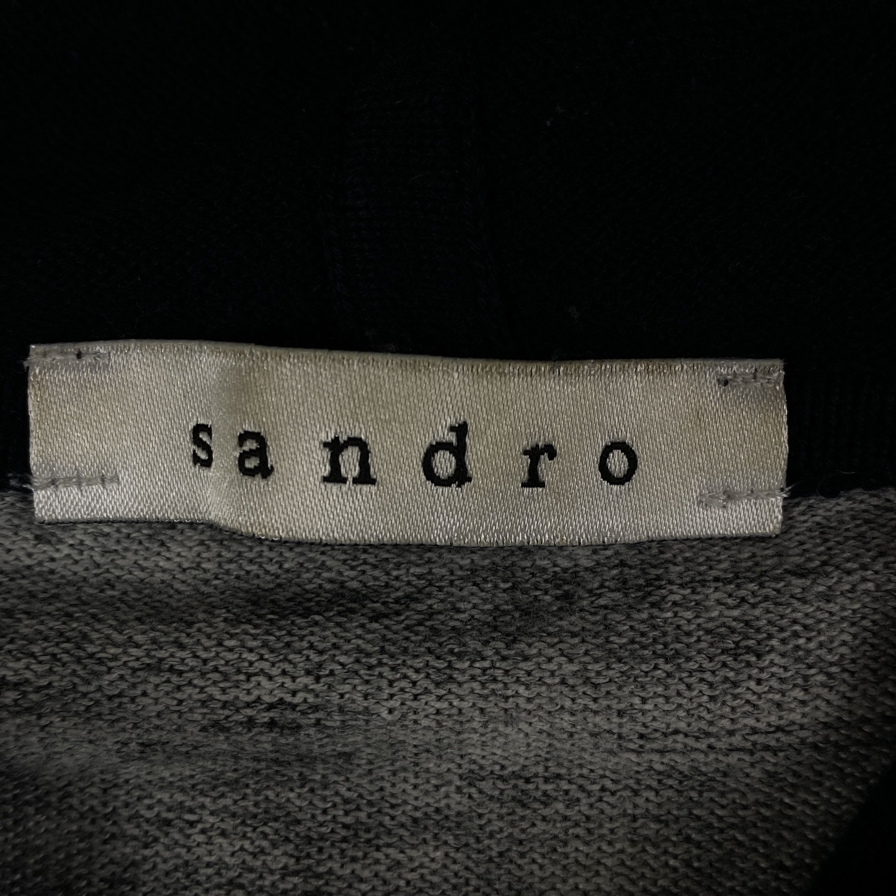 Sandro Mens Hoodies Full Zip Sandro Size S Size US S / EU 44-46 / 1 - 4 Thumbnail