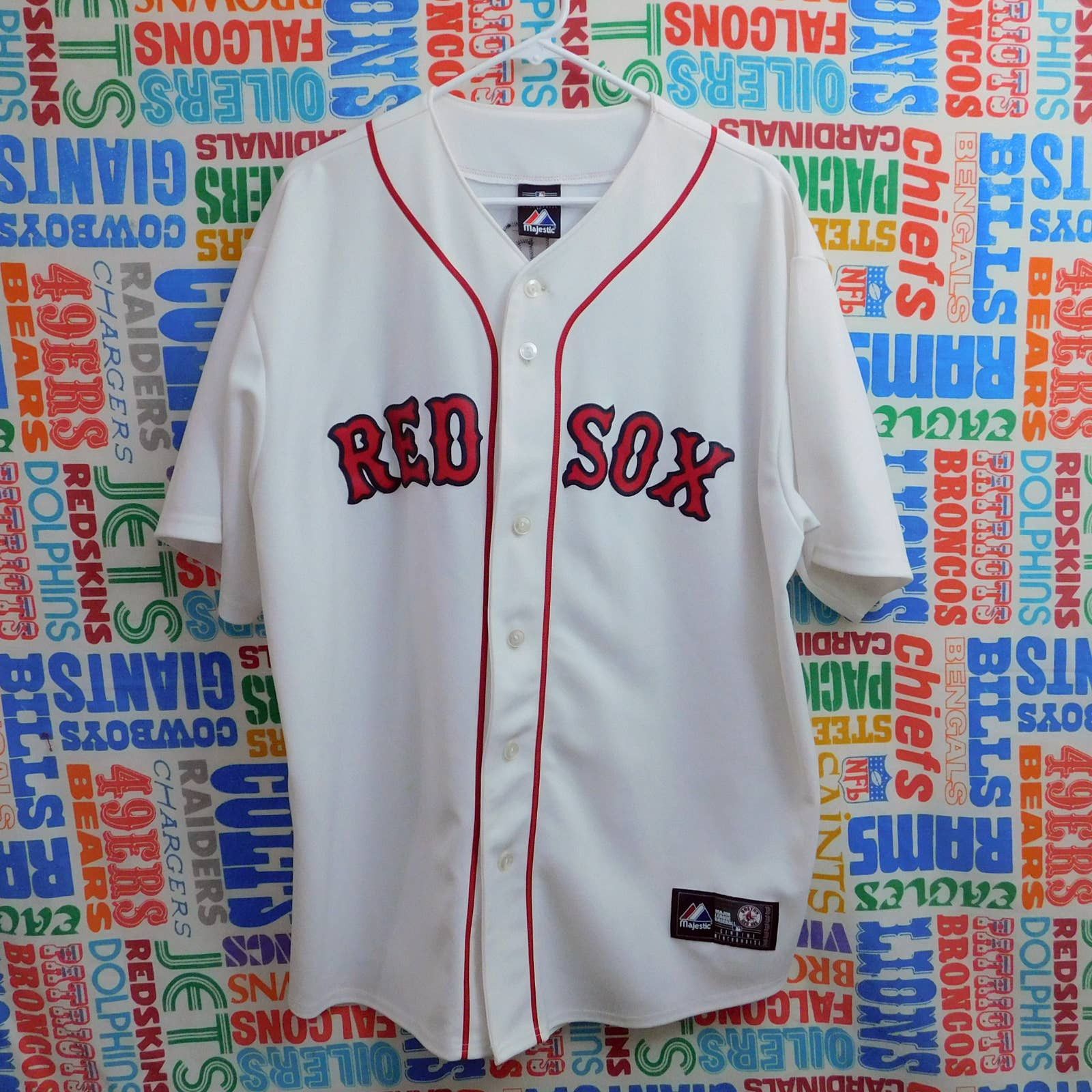 Boston Red Sox Jersey Majestic #18 Matsuzaka White Shirt Size S MLB Baseball