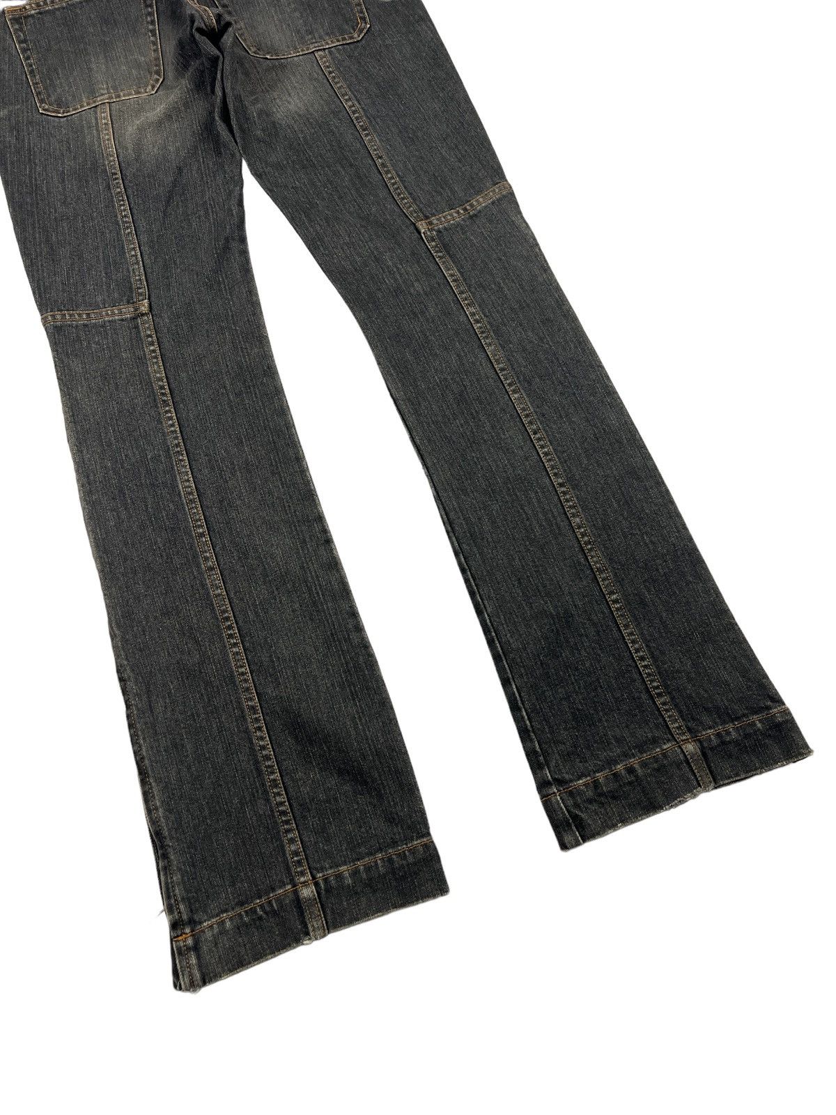 Japanese Brand Edge On All 🇯🇵 Rebuilt Flare Denim Size 30" / US 8 / IT 44 - 9 Thumbnail