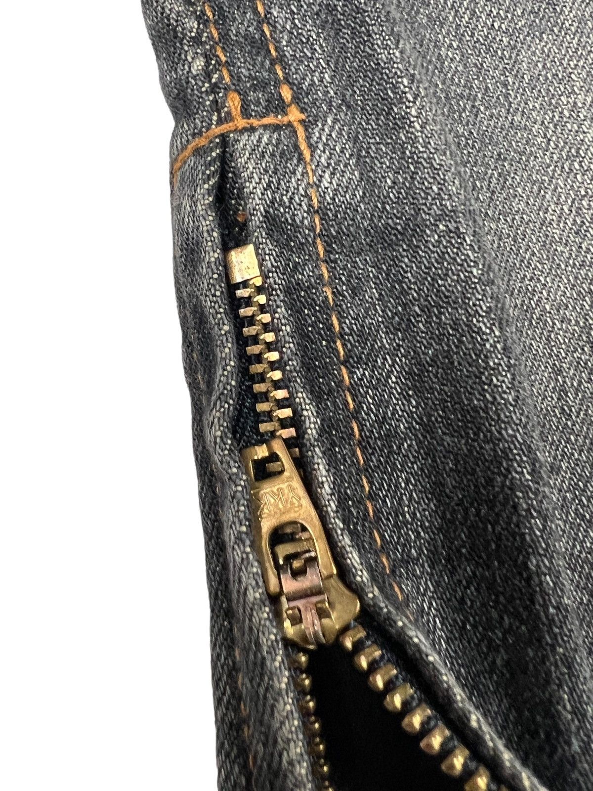 Japanese Brand Edge On All 🇯🇵 Rebuilt Flare Denim Size 30" / US 8 / IT 44 - 14 Thumbnail