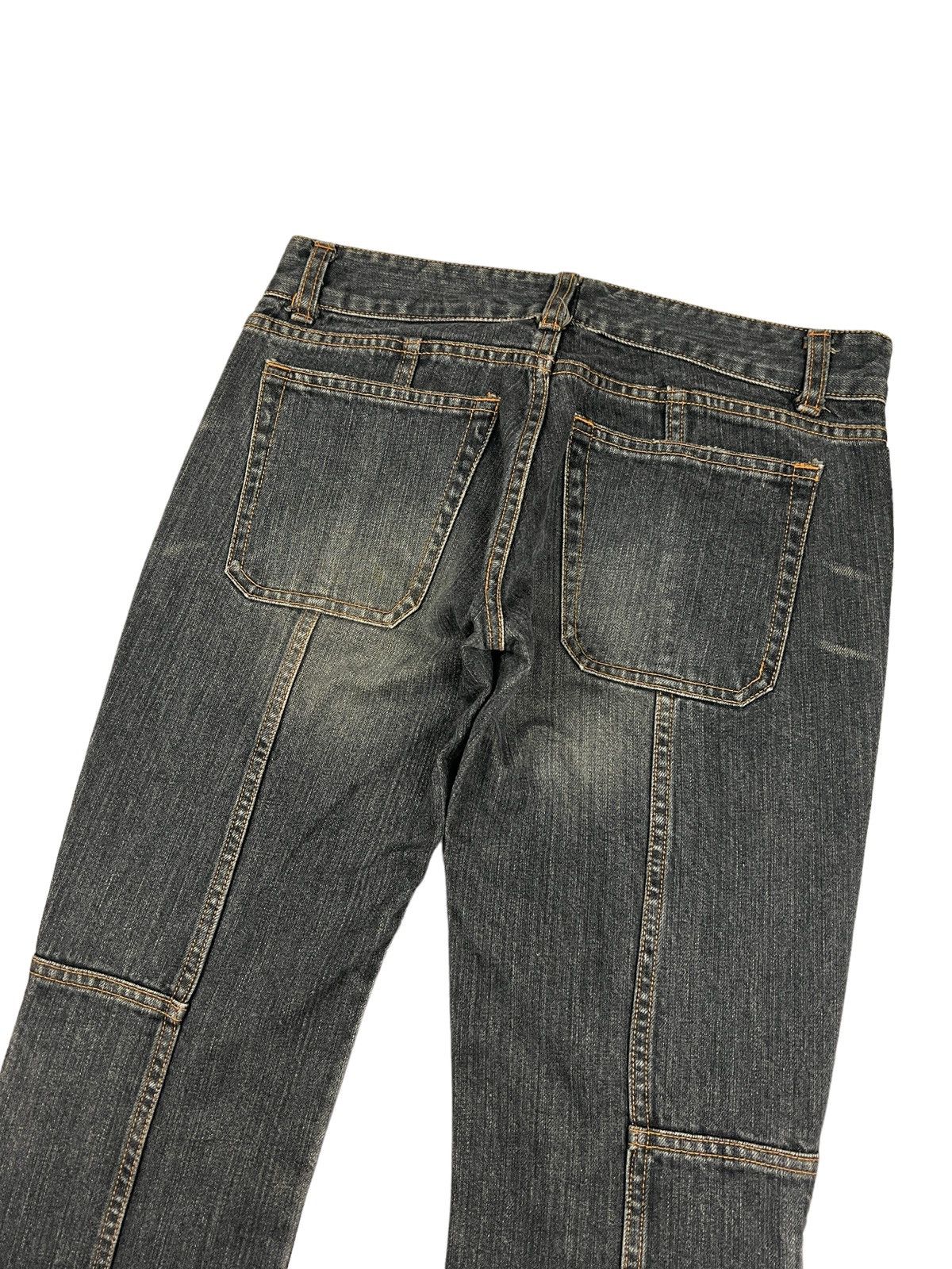 Japanese Brand Edge On All 🇯🇵 Rebuilt Flare Denim Size 30" / US 8 / IT 44 - 10 Thumbnail