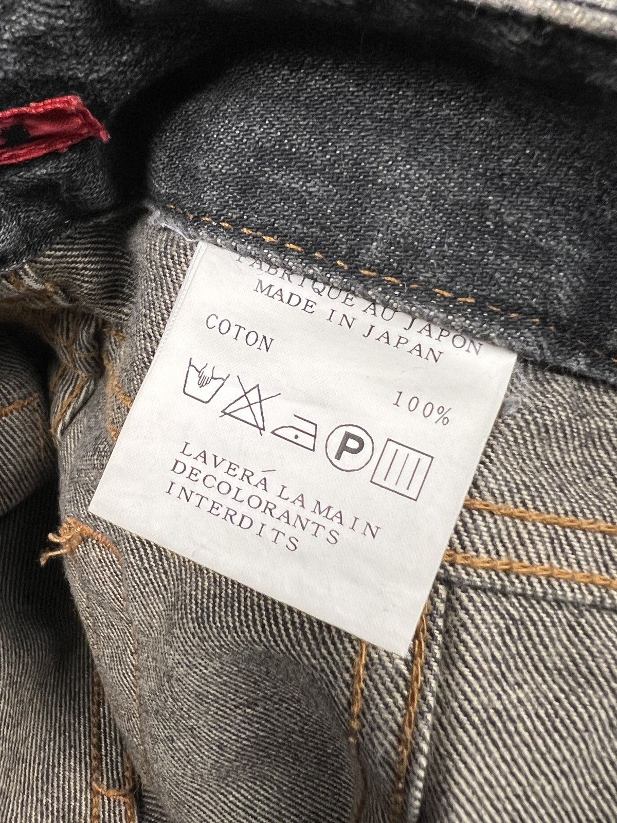 Japanese Brand Edge On All 🇯🇵 Rebuilt Flare Denim Size 30" / US 8 / IT 44 - 16 Thumbnail