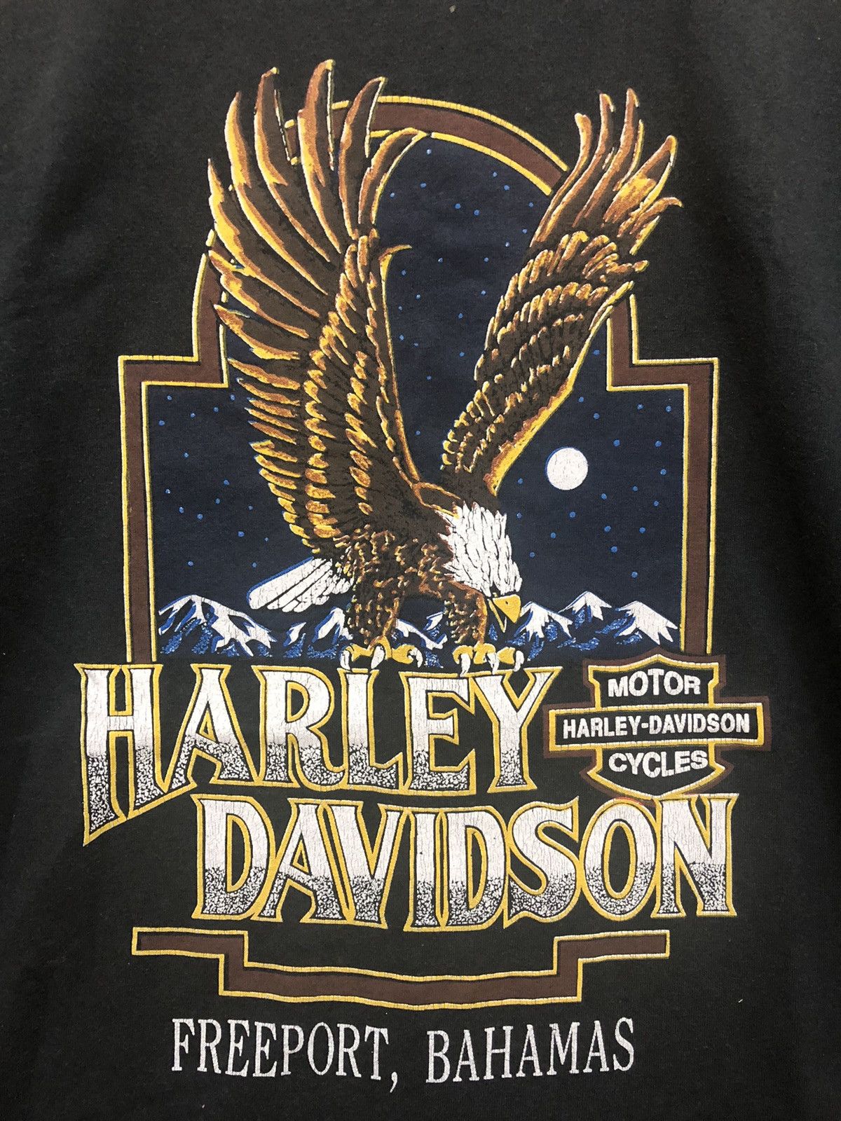 Harley Davidson × Vintage Vintage 90s Harley Davidson t shirt Size US L / EU 52-54 / 3 - 2 Thumbnail