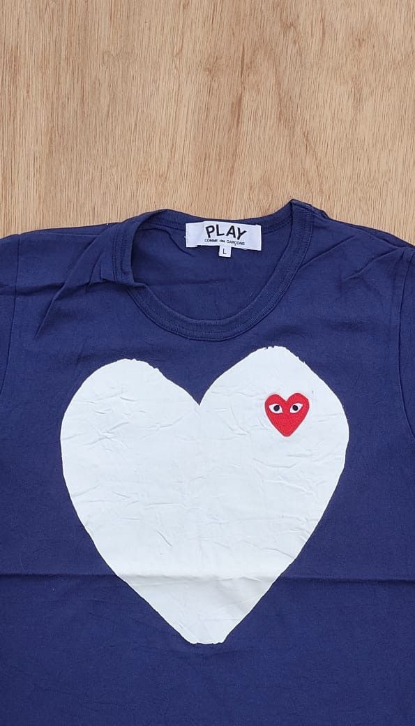 Japanese Brand vintage tee D - 29 Comme des Garcons Size US L / EU 52-54 / 3 - 2 Thumbnail