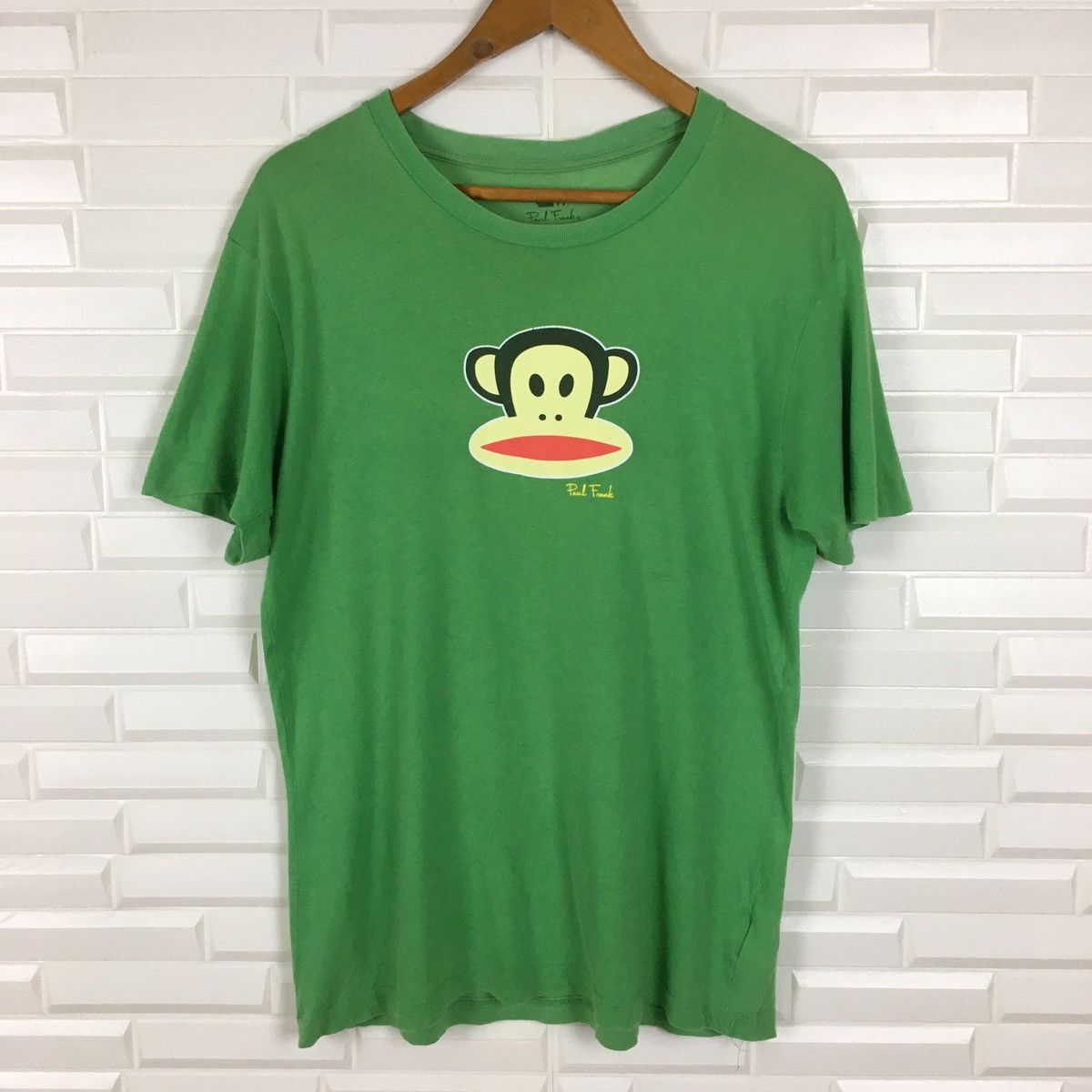 image of Paul Frank Tee in Green, Men's (Size Small)