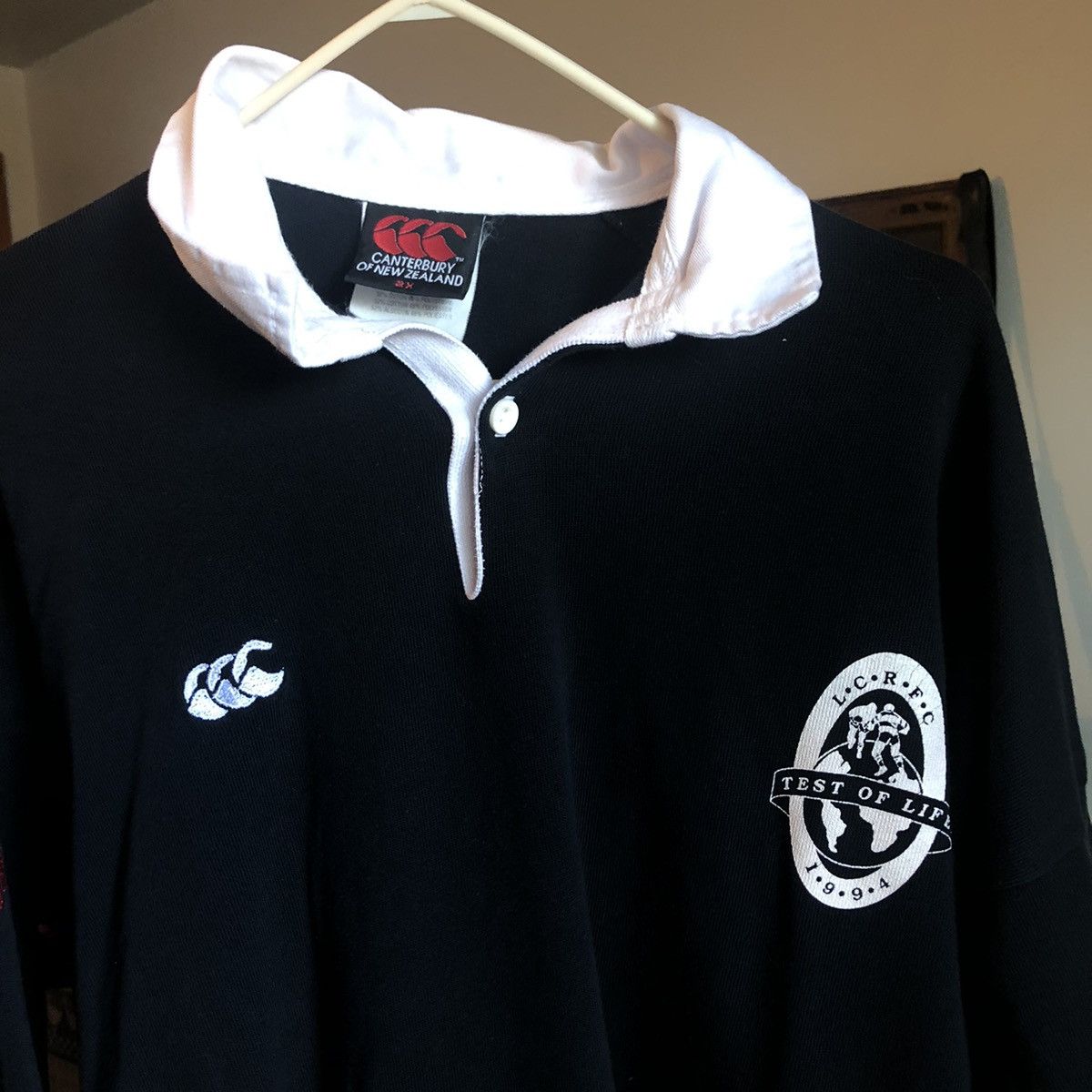 Canterbury of New Zealand Vintage 90s Canterbury Rugby London Cornish RFC Jersey Shirt Size US XXL / EU 58 / 5 - 3 Thumbnail