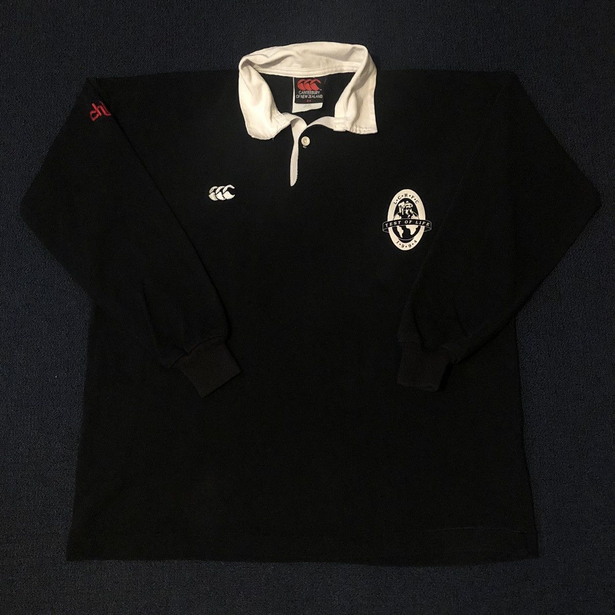 Canterbury of New Zealand Vintage 90s Canterbury Rugby London Cornish RFC Jersey Shirt Size US XXL / EU 58 / 5 - 1 Thumbnail
