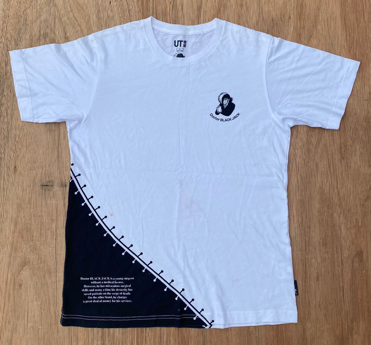 Anime × Japanese Brand × Uniqlo Vintage Tee D 36 japan anime cospa series Size US L / EU 52-54 / 3 - 1 Thumbnail