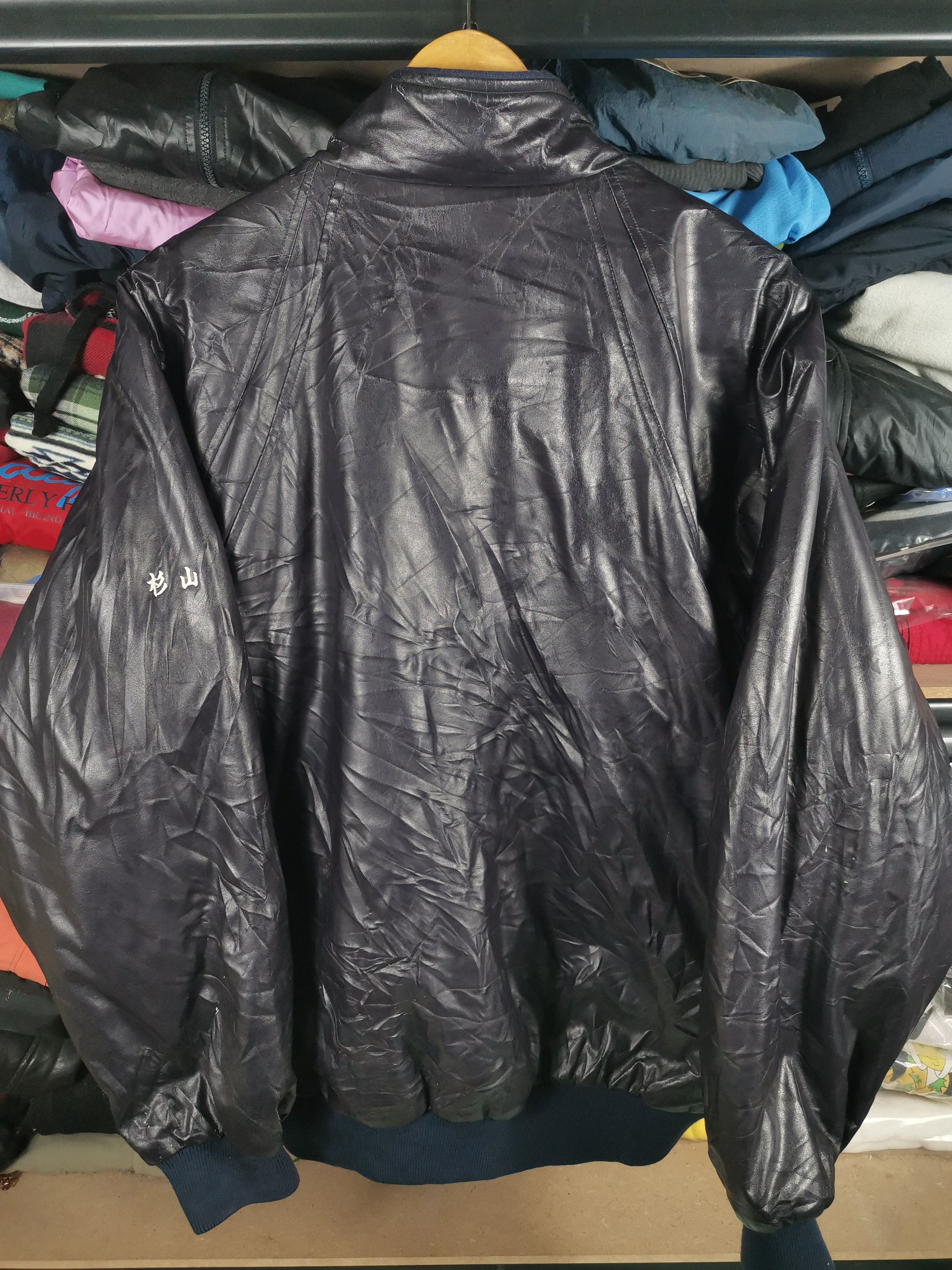Vintage Vintage Baseball Rawlings PU Leather Varsity Jacket Size US XL / EU 56 / 4 - 6 Thumbnail