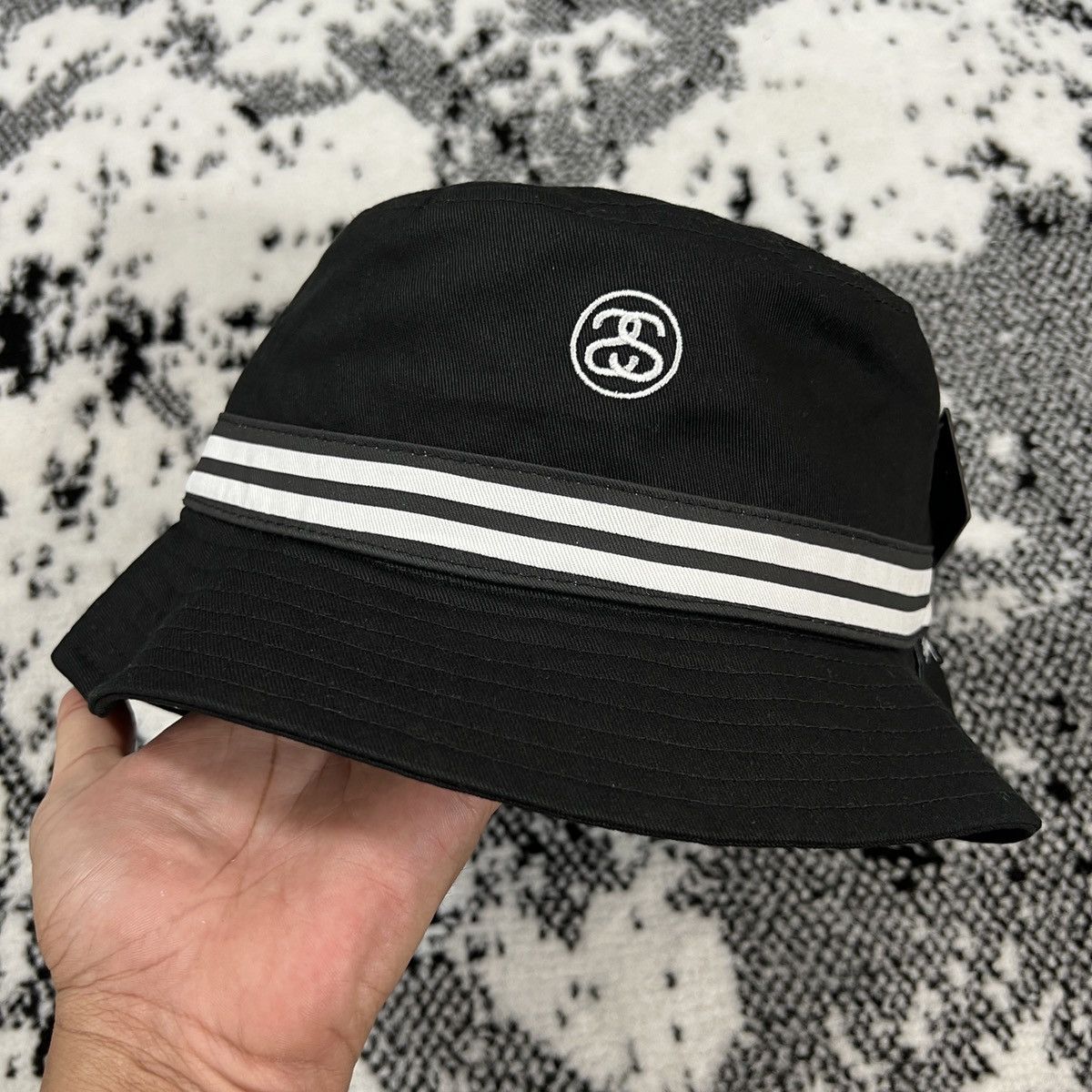 Streetwear × Stussy × Vintage RARE STUSSY CHALLENGE BUCKET HAT M/L ...