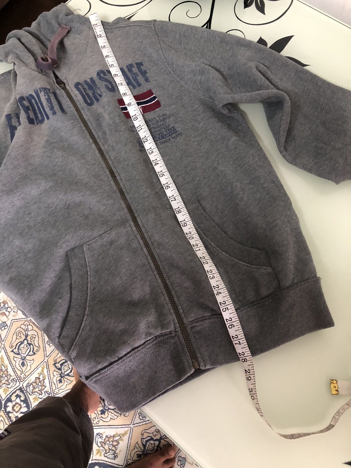 Napapijri Vintage Napapijri Zipper Sweater Hoodie Size US M / EU 48-50 / 2 - 22 Thumbnail