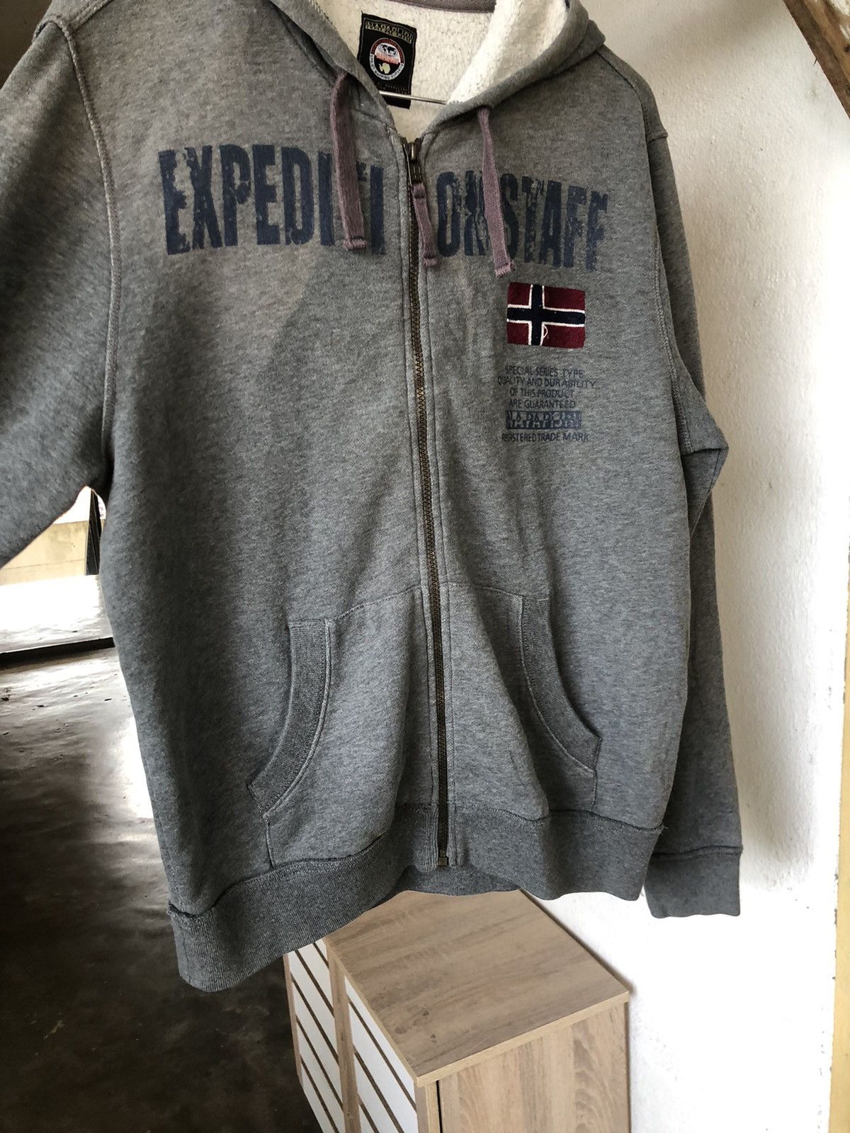 Napapijri Vintage Napapijri Zipper Sweater Hoodie Size US M / EU 48-50 / 2 - 15 Thumbnail