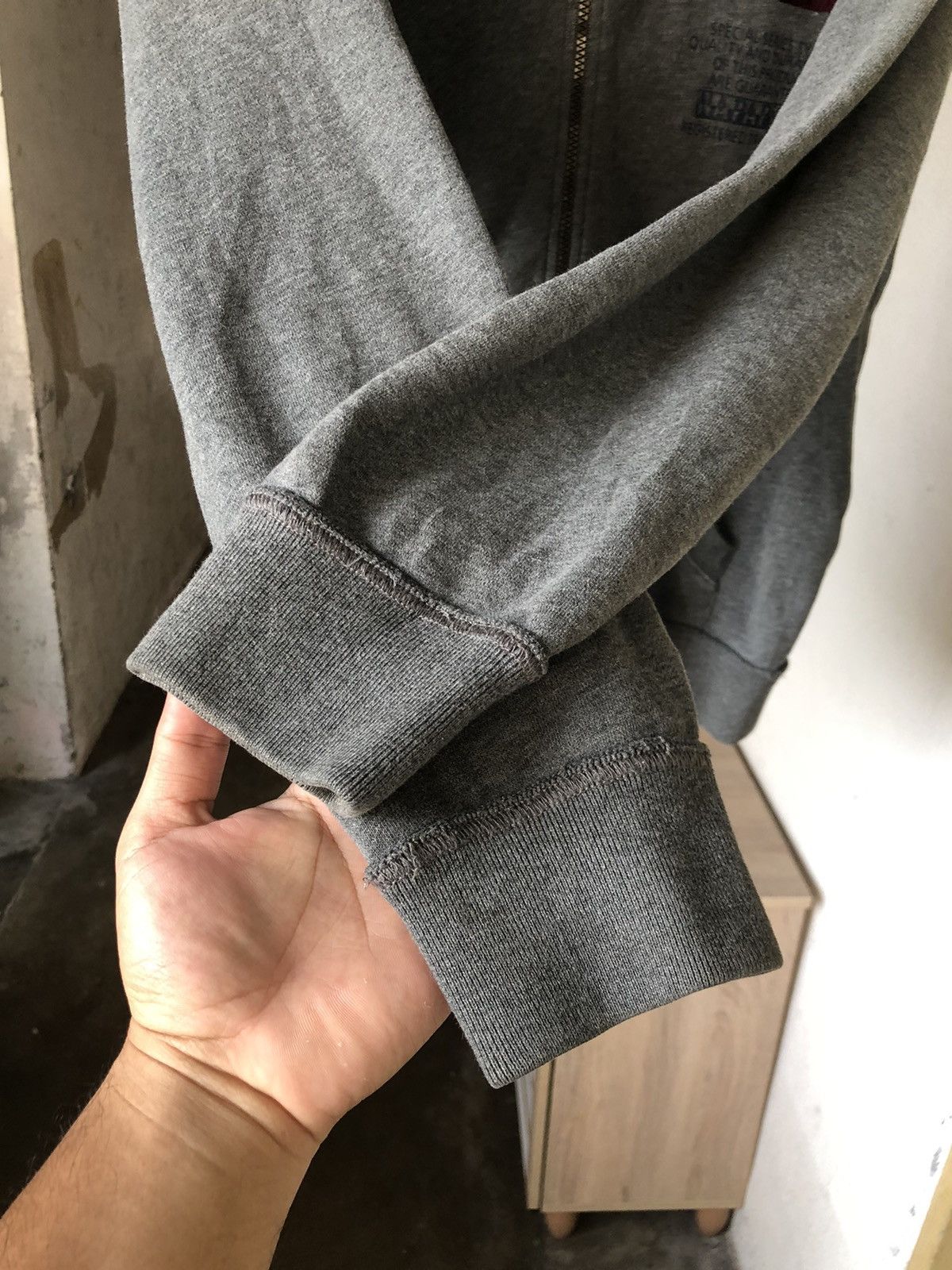 Napapijri Vintage Napapijri Zipper Sweater Hoodie Size US M / EU 48-50 / 2 - 13 Thumbnail