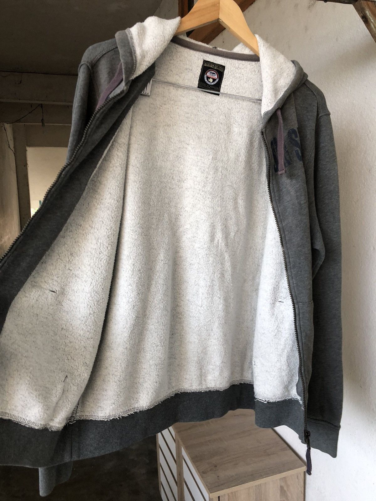 Napapijri Vintage Napapijri Zipper Sweater Hoodie Size US M / EU 48-50 / 2 - 18 Thumbnail