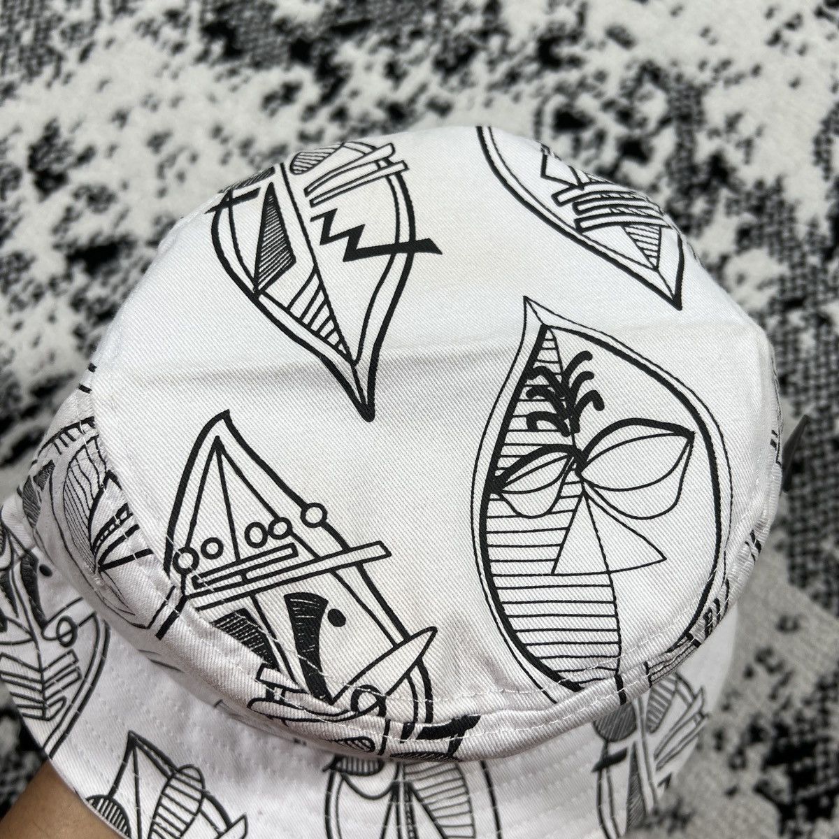 Other 2015 STUSSY ZULU BUCKET HAT IN WHITE L/XL Size ONE SIZE - 8 Thumbnail
