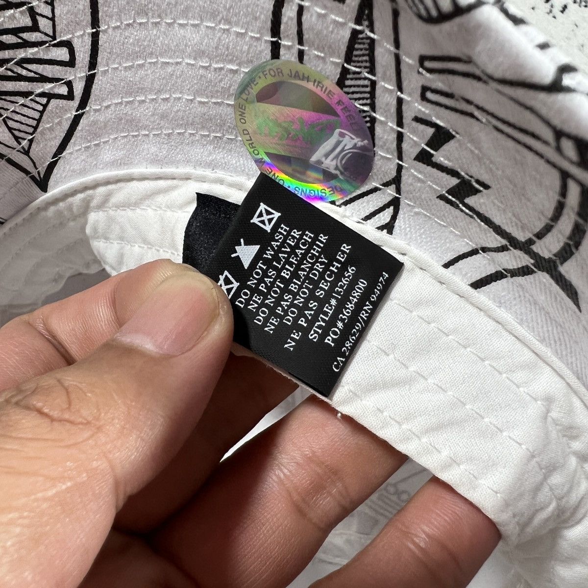 Other 2015 STUSSY ZULU BUCKET HAT IN WHITE L/XL Size ONE SIZE - 6 Thumbnail