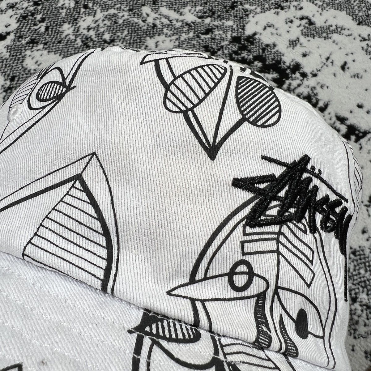 Other 2015 STUSSY ZULU BUCKET HAT IN WHITE L/XL Size ONE SIZE - 2 Thumbnail