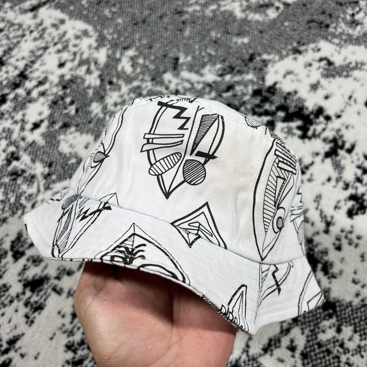 Other 2015 STUSSY ZULU BUCKET HAT IN WHITE L/XL Size ONE SIZE - 7 Thumbnail