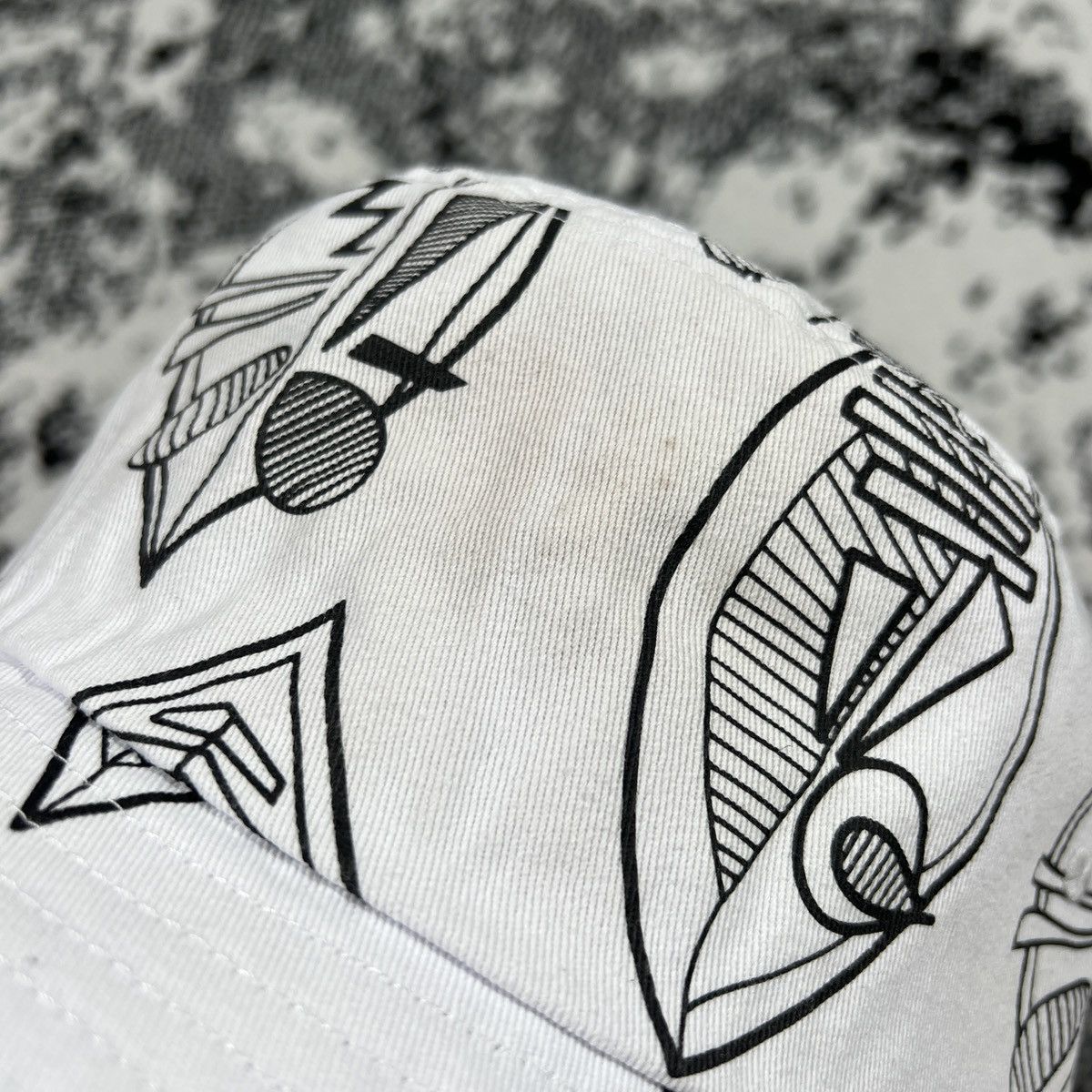 Other 2015 STUSSY ZULU BUCKET HAT IN WHITE L/XL Size ONE SIZE - 3 Thumbnail