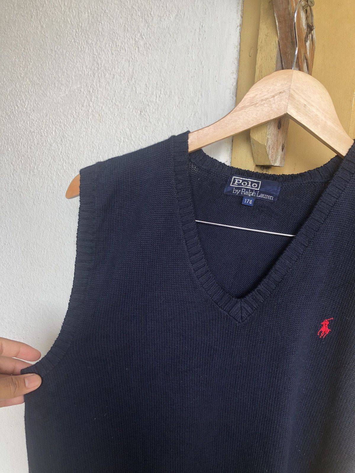 Polo Ralph Lauren Vintage Polo Ralph Lauren Small Pony Knit Vest Size US S / EU 44-46 / 1 - 5 Thumbnail