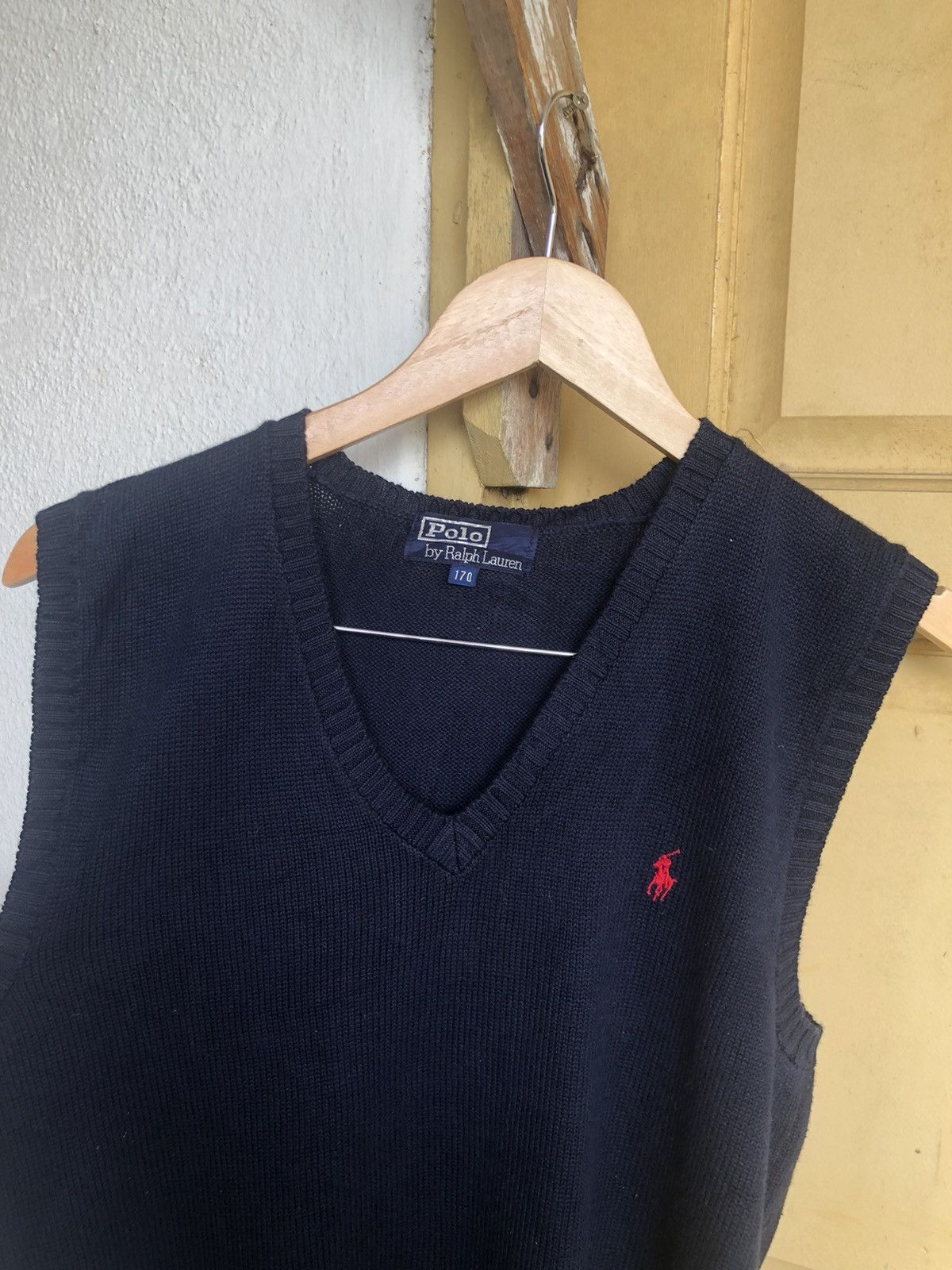 Polo Ralph Lauren Vintage Polo Ralph Lauren Small Pony Knit Vest Size US S / EU 44-46 / 1 - 6 Thumbnail