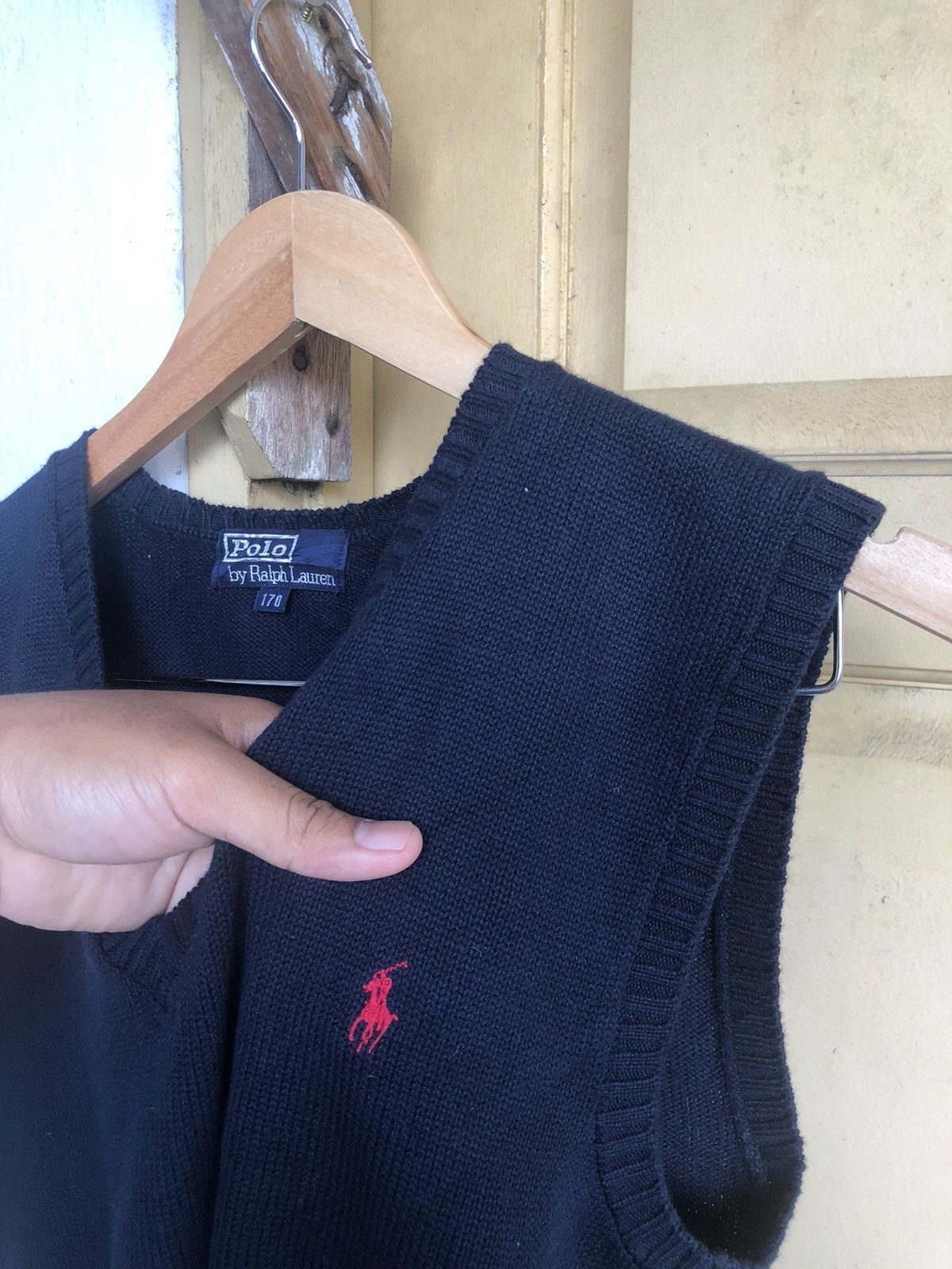 Polo Ralph Lauren Vintage Polo Ralph Lauren Small Pony Knit Vest Size US S / EU 44-46 / 1 - 4 Thumbnail